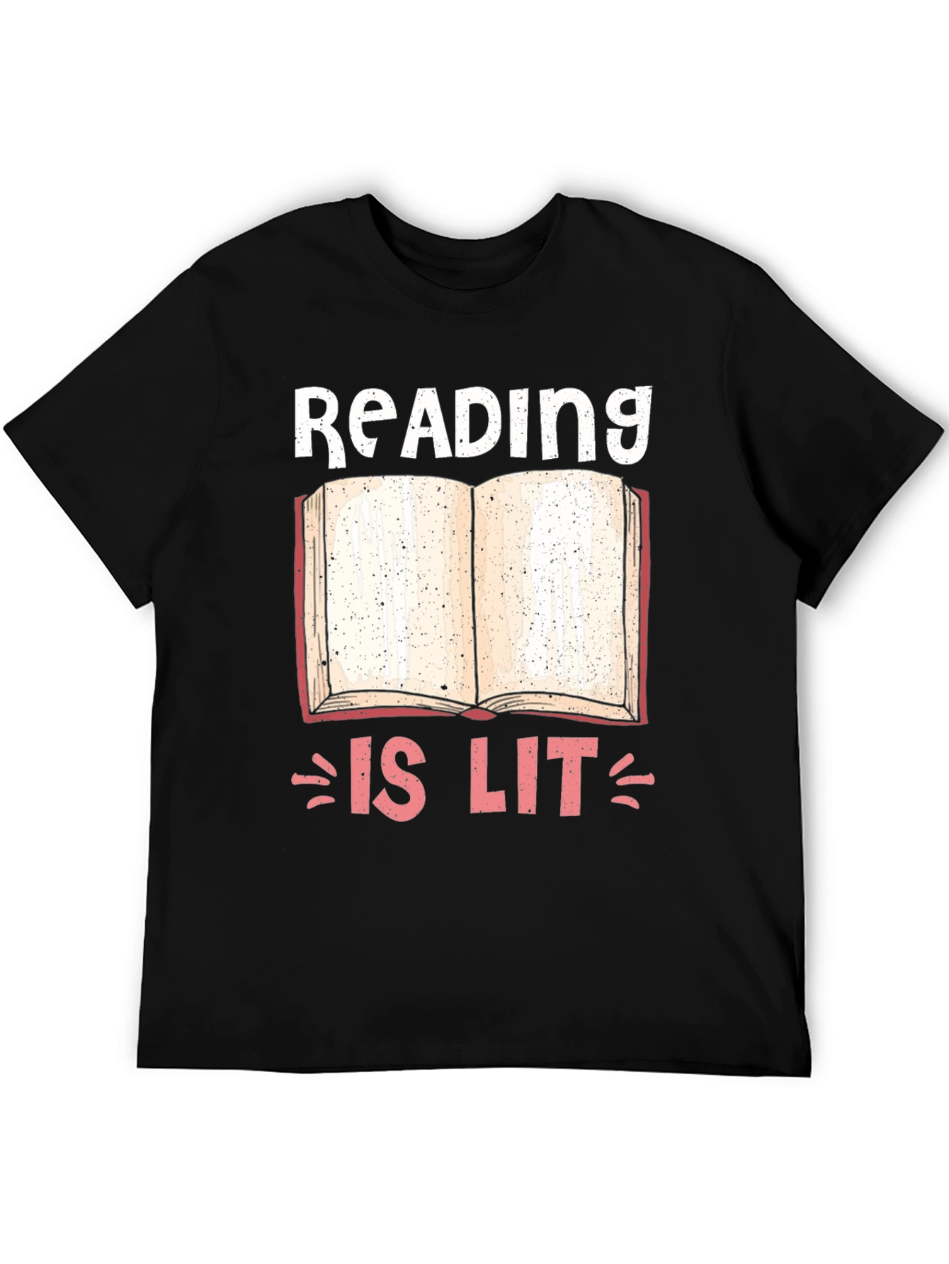 Reading is Lit Graphic Novelty T-Shirt