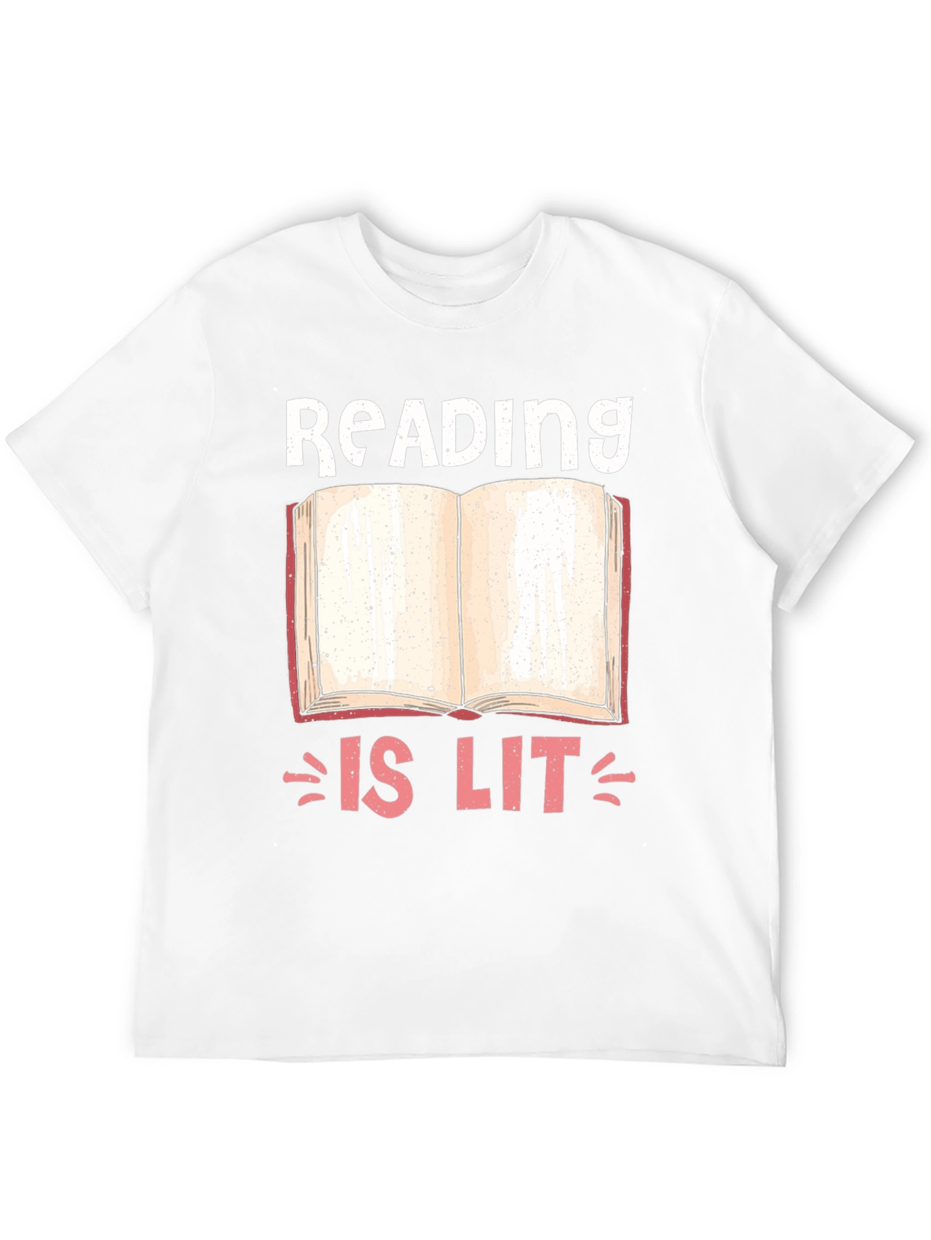 Reading is Lit Graphic Novelty T-Shirt