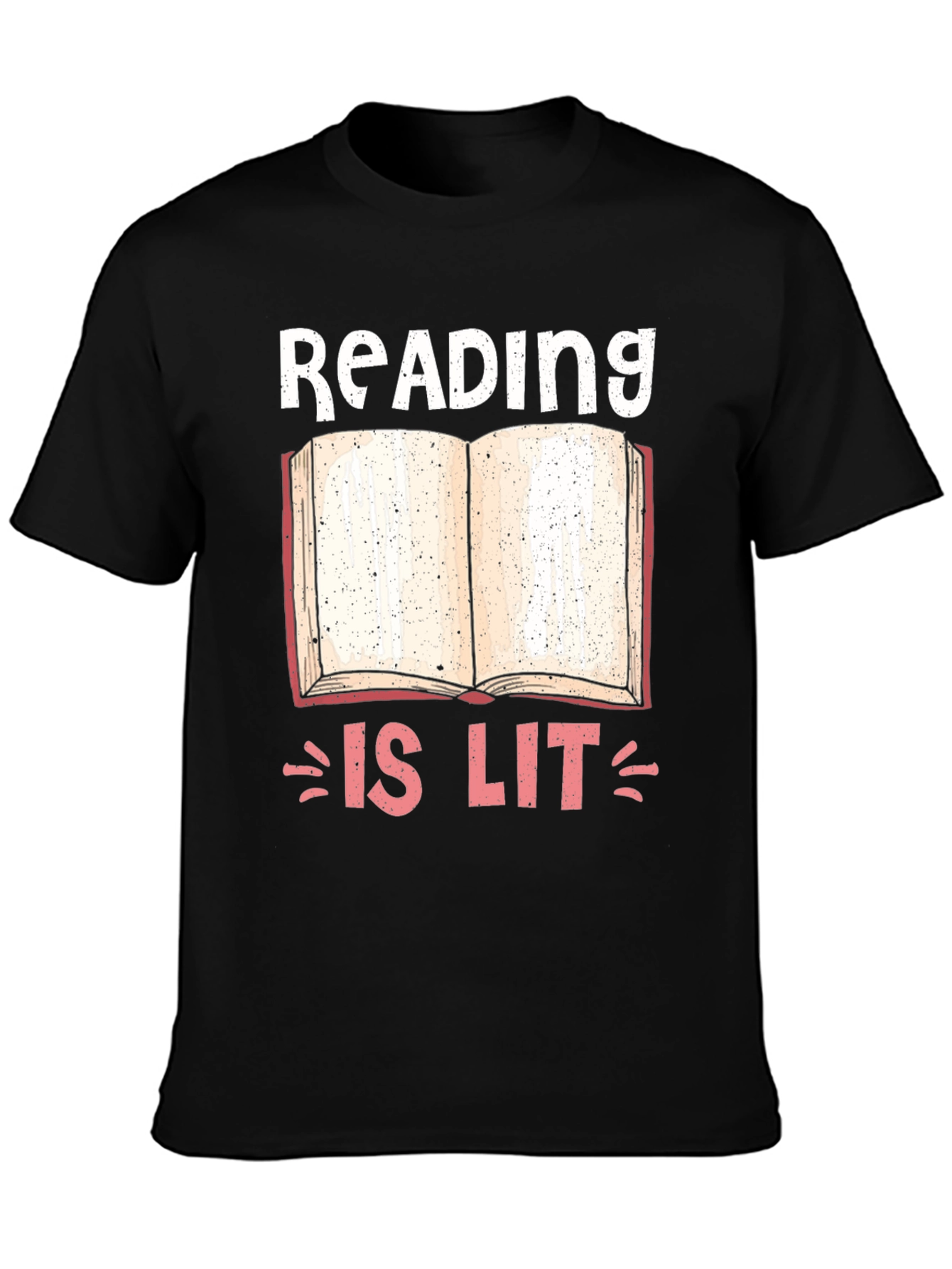 Reading is Lit Graphic Novelty T-Shirt