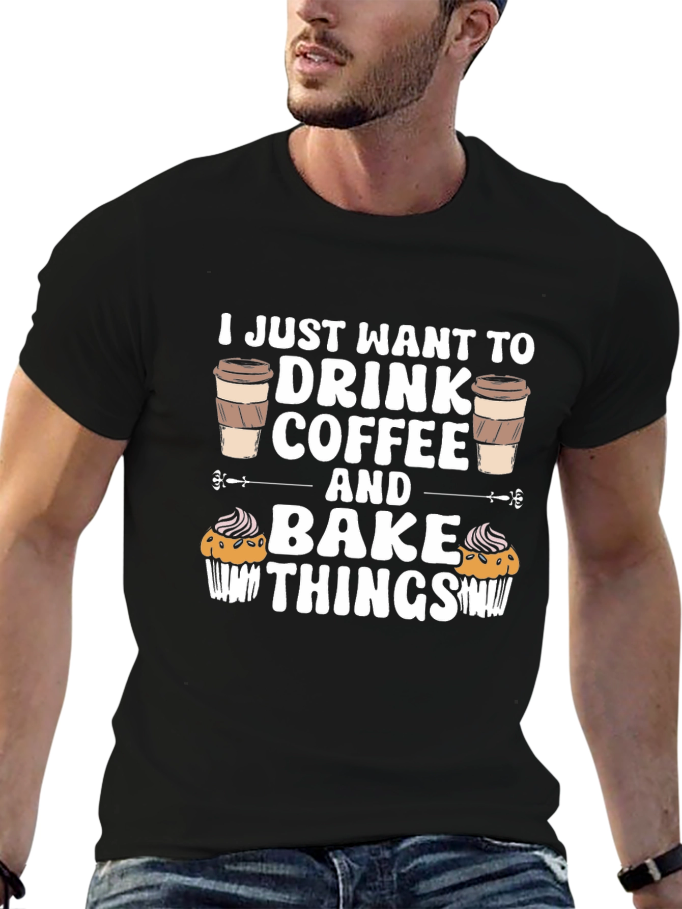 Coffee & Baking T-Shirt - Drink Coffee Bake Things