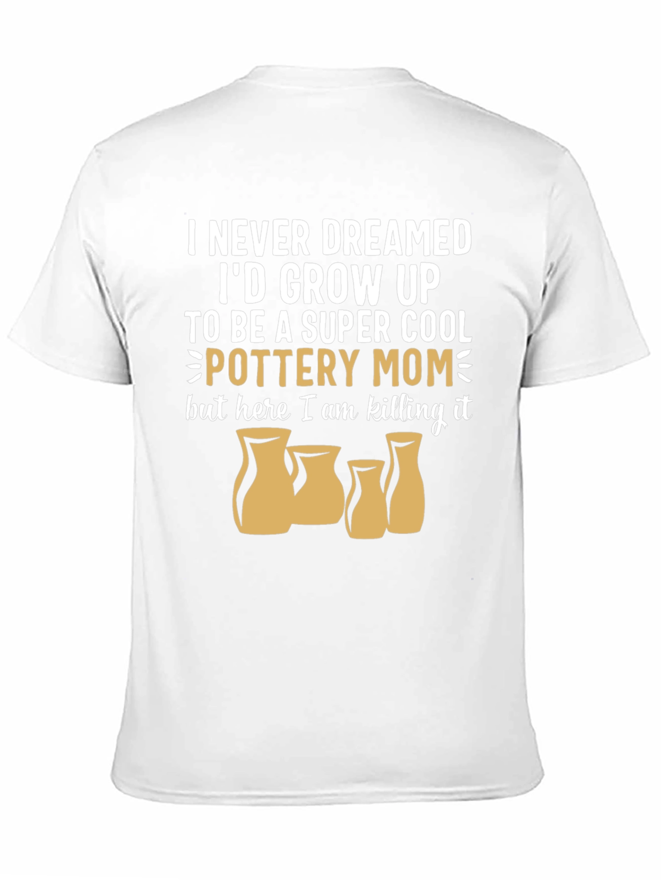 Cool Pottery Mom T-Shirt - Novelty Graphic Tee