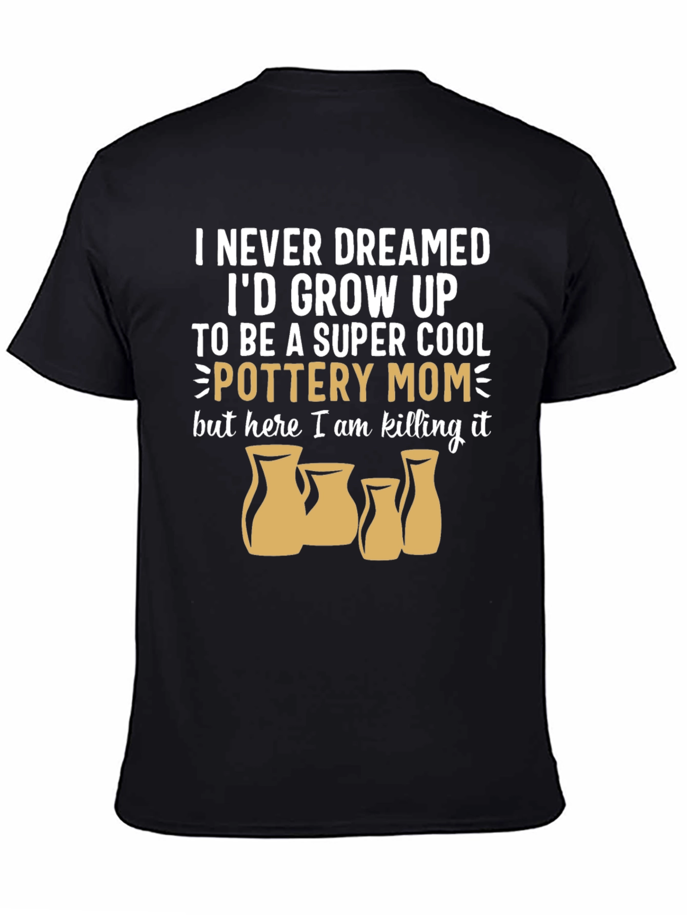 Cool Pottery Mom T-Shirt - Novelty Graphic Tee