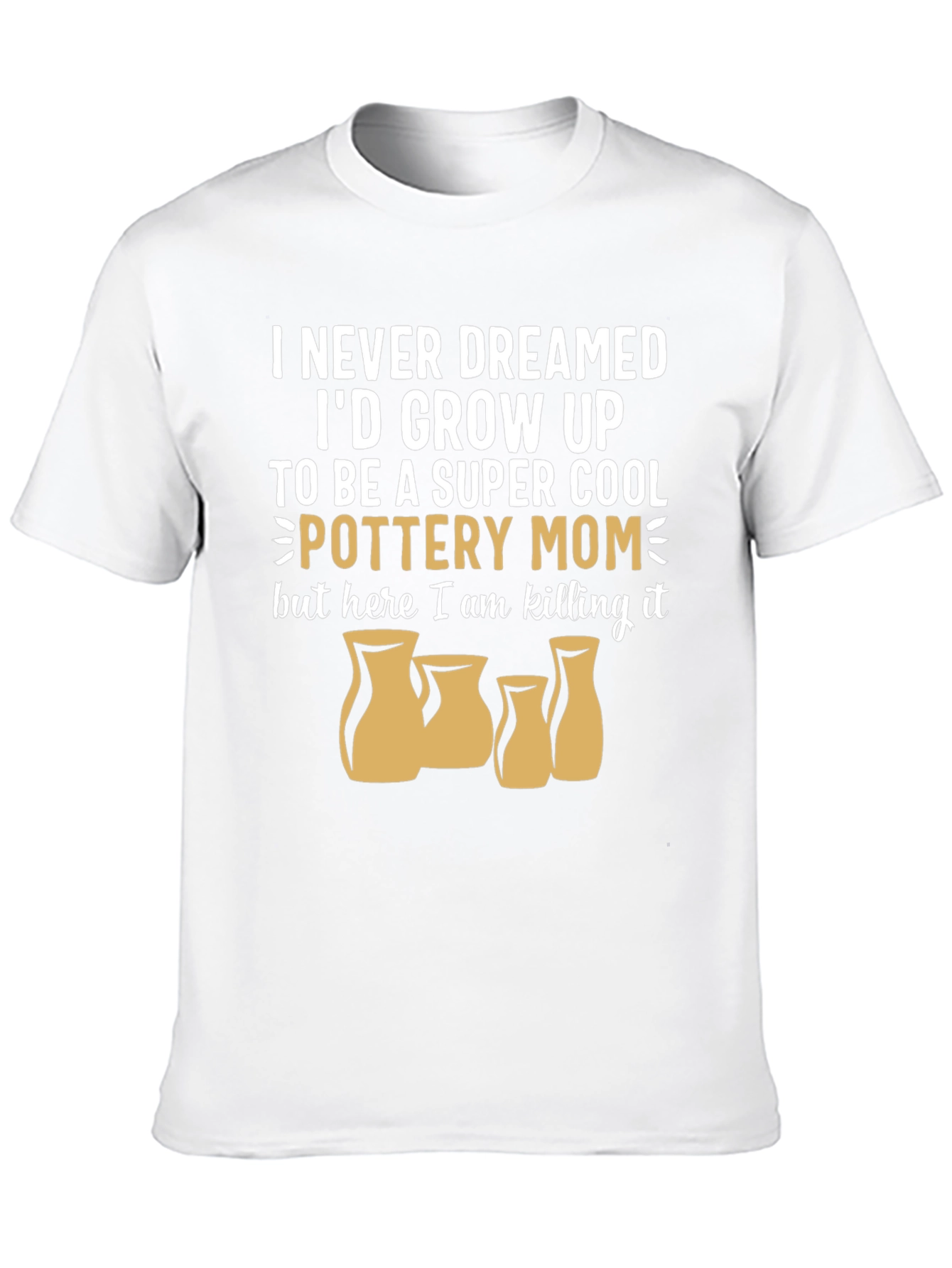 Cool Pottery Mom T-Shirt - Novelty Graphic Tee