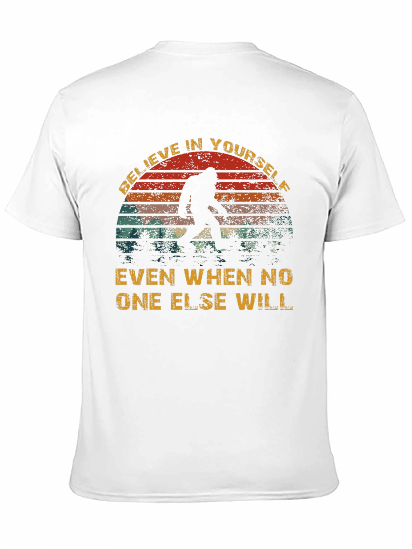 Believe Bigfoot T-Shirt - Funny Cryptozoology Tee