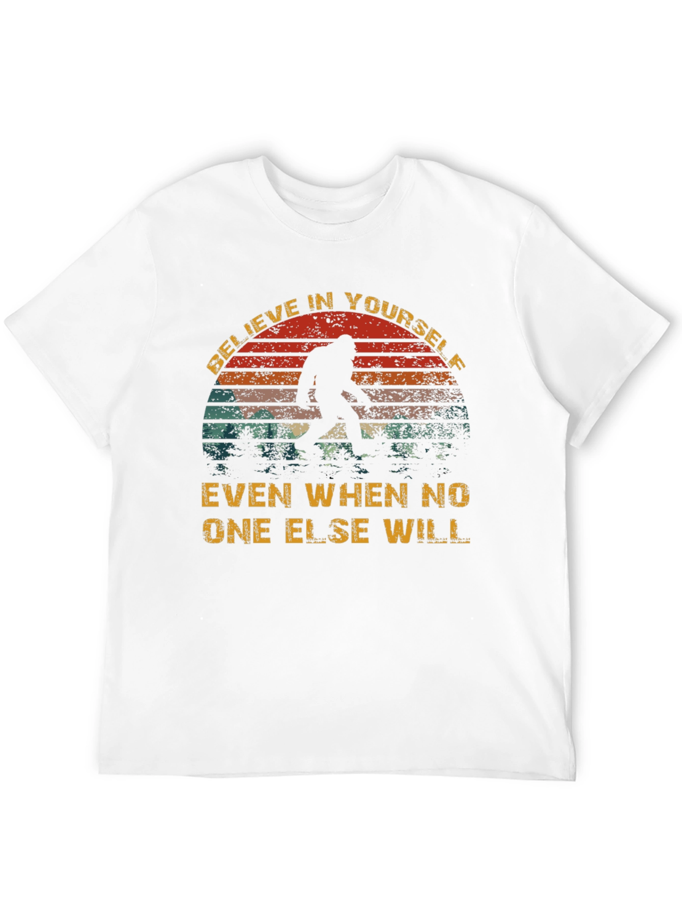 Believe Bigfoot T-Shirt - Funny Cryptozoology Tee