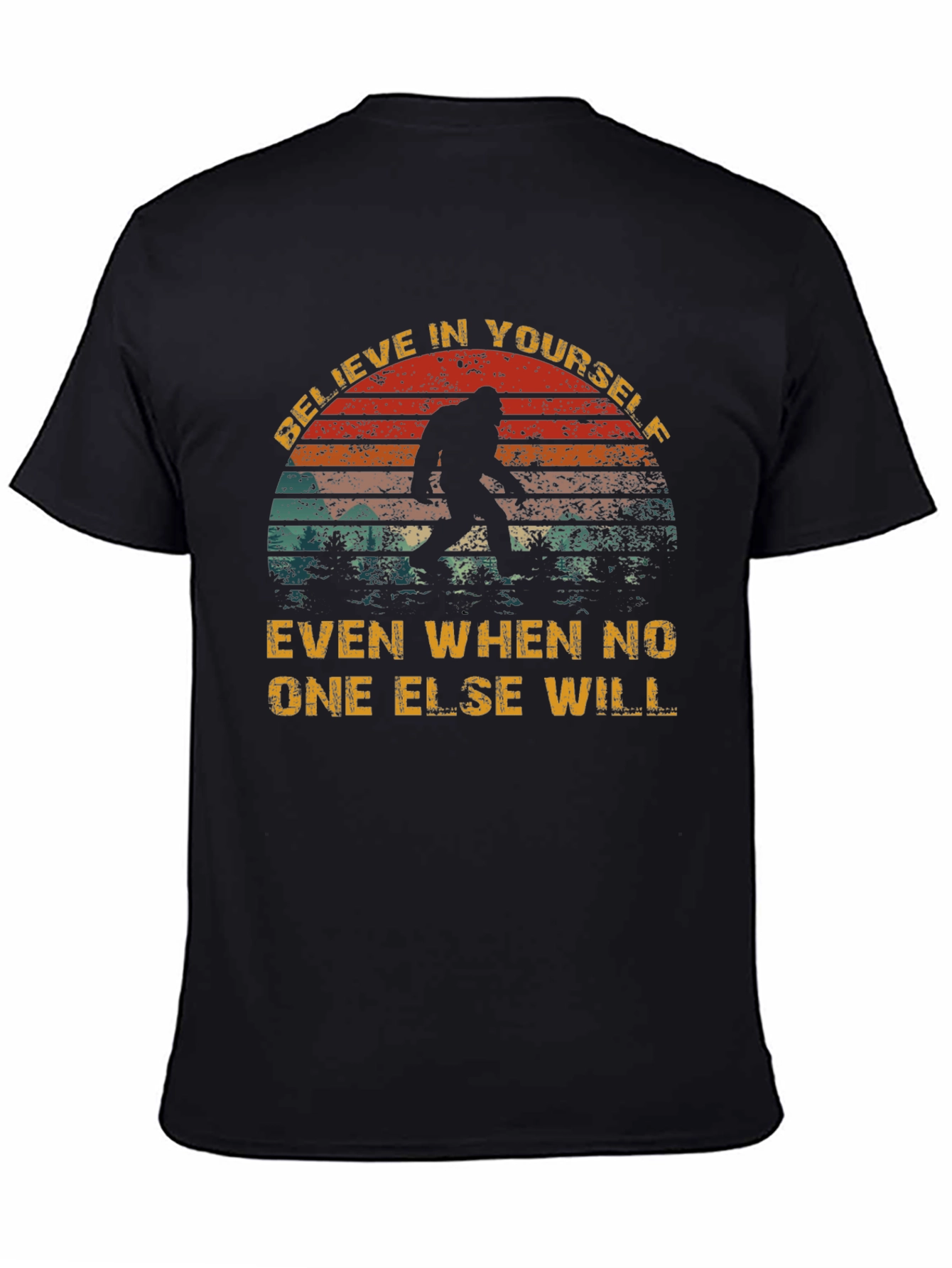 Believe Bigfoot T-Shirt - Funny Cryptozoology Tee