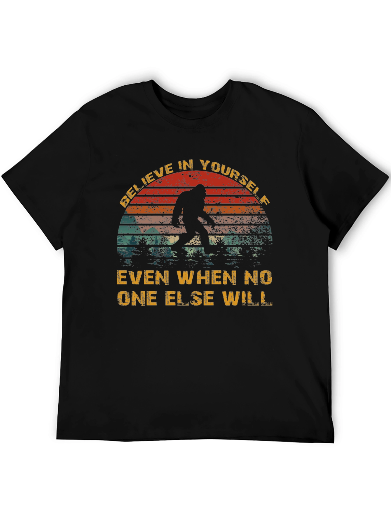 Believe Bigfoot T-Shirt - Funny Cryptozoology Tee
