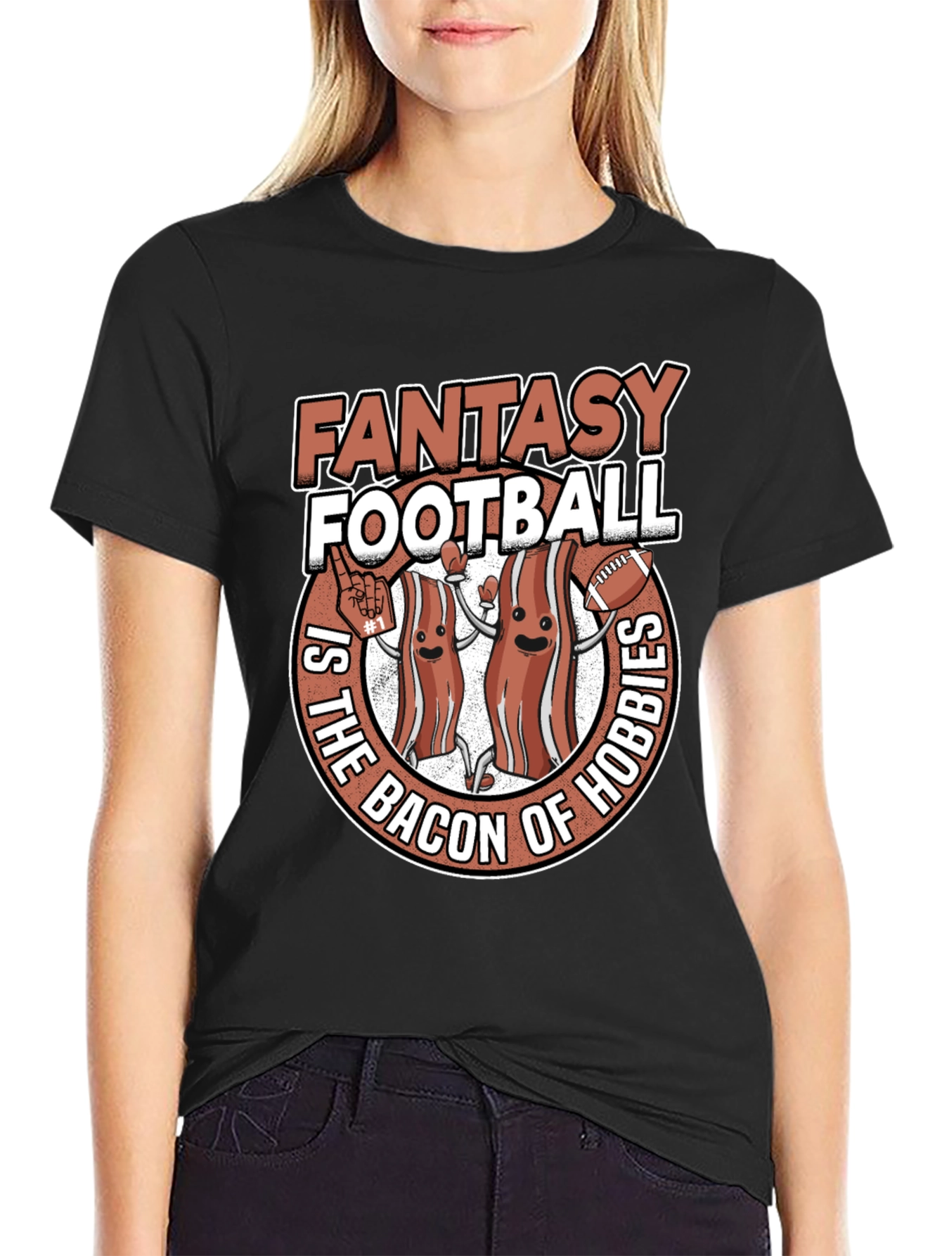 Fantasy Football Bacon T-Shirt