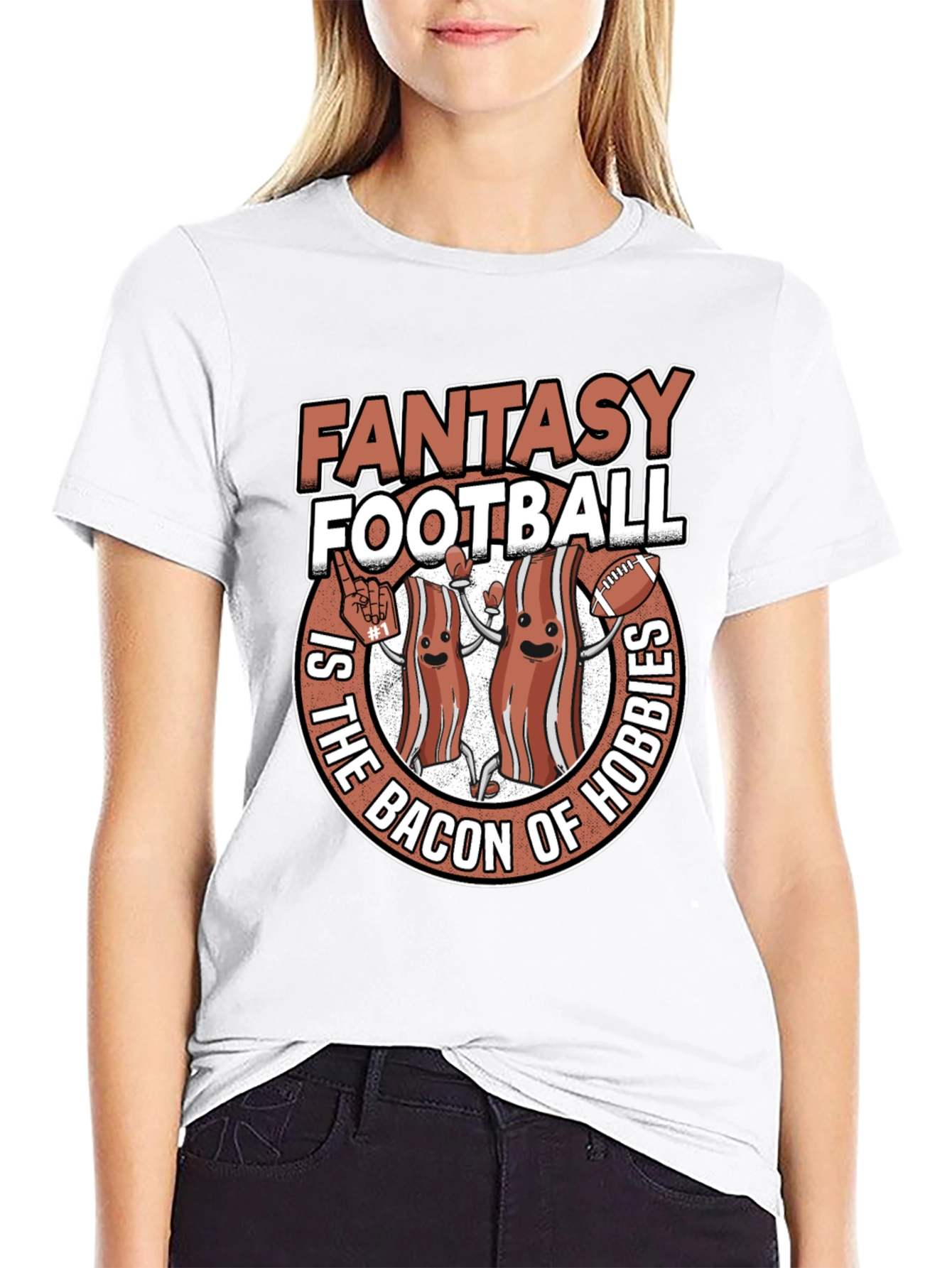 Fantasy Football Bacon T-Shirt