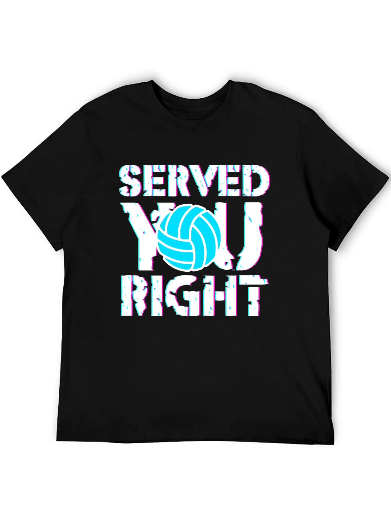 Served You Right Volleyball Graphic Tee