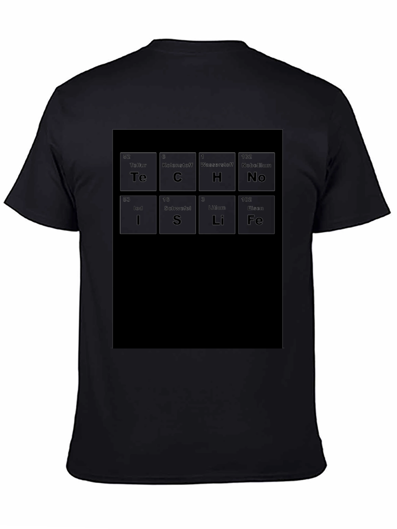 Tech is Life Periodic Table T-Shirt