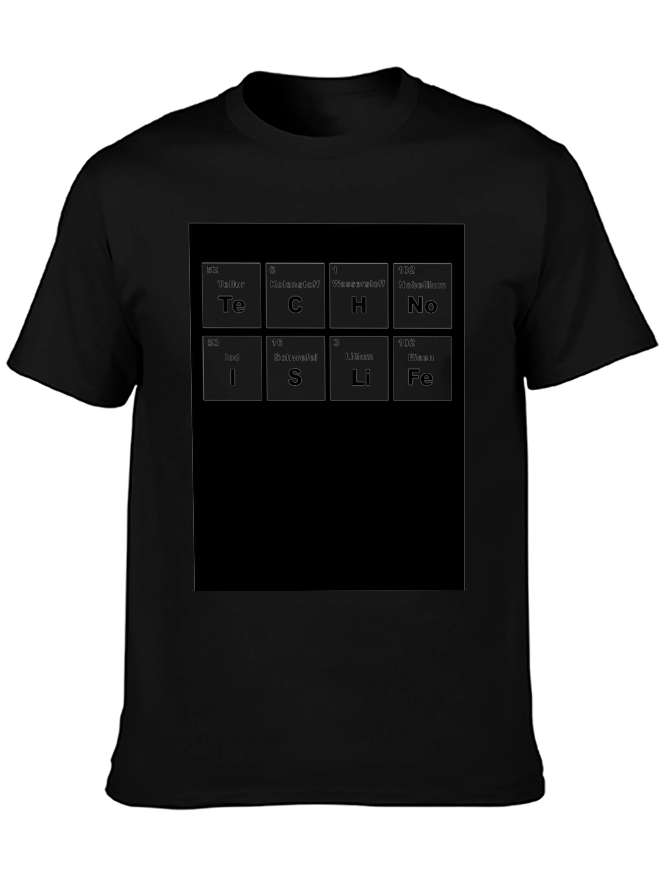 Tech is Life Periodic Table T-Shirt