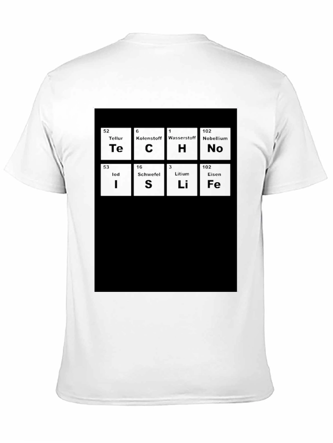 Tech is Life Periodic Table T-Shirt