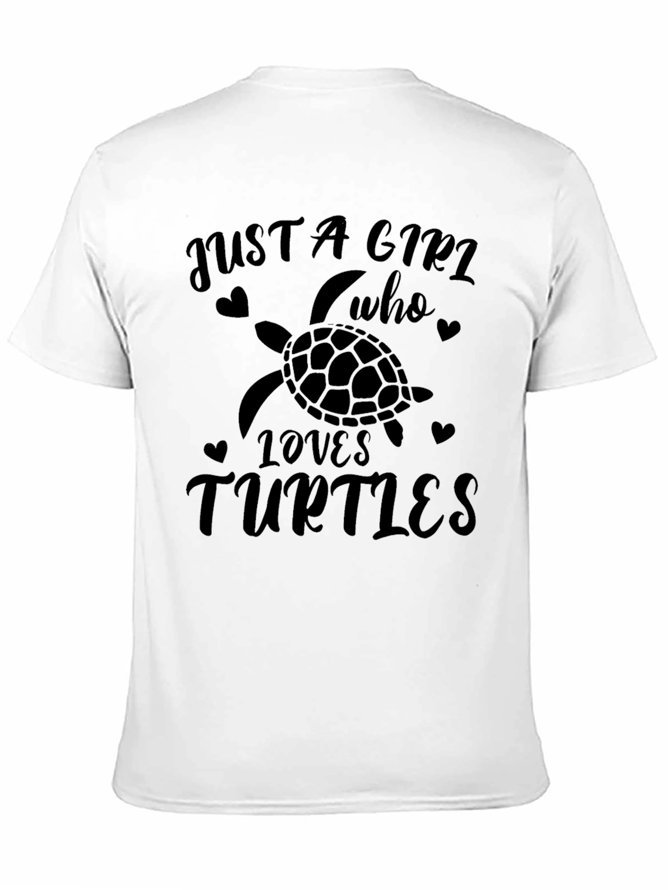 Just A Girl Who Loves Turtles T-Shirt