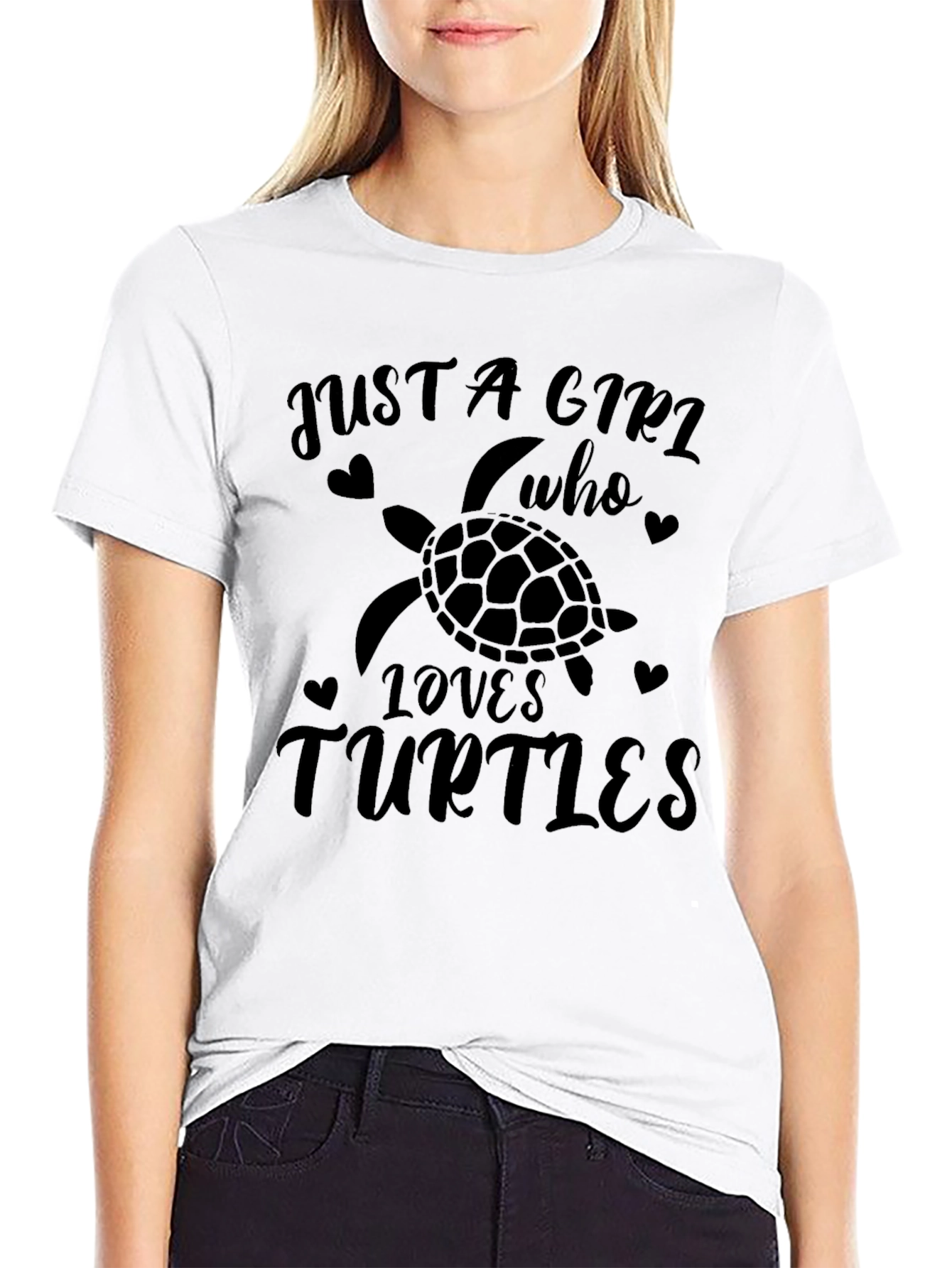Just A Girl Who Loves Turtles T-Shirt