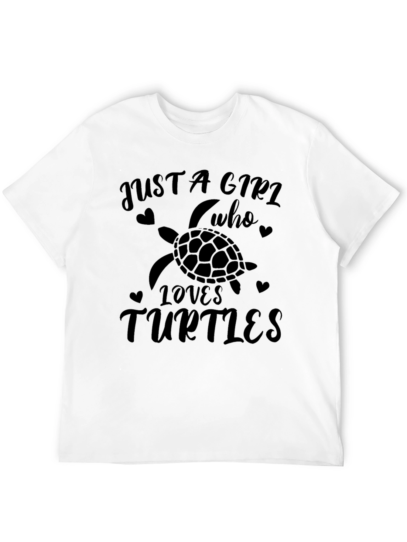 Just A Girl Who Loves Turtles T-Shirt