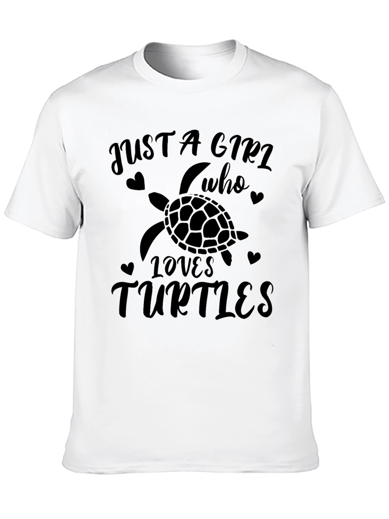 Just A Girl Who Loves Turtles T-Shirt