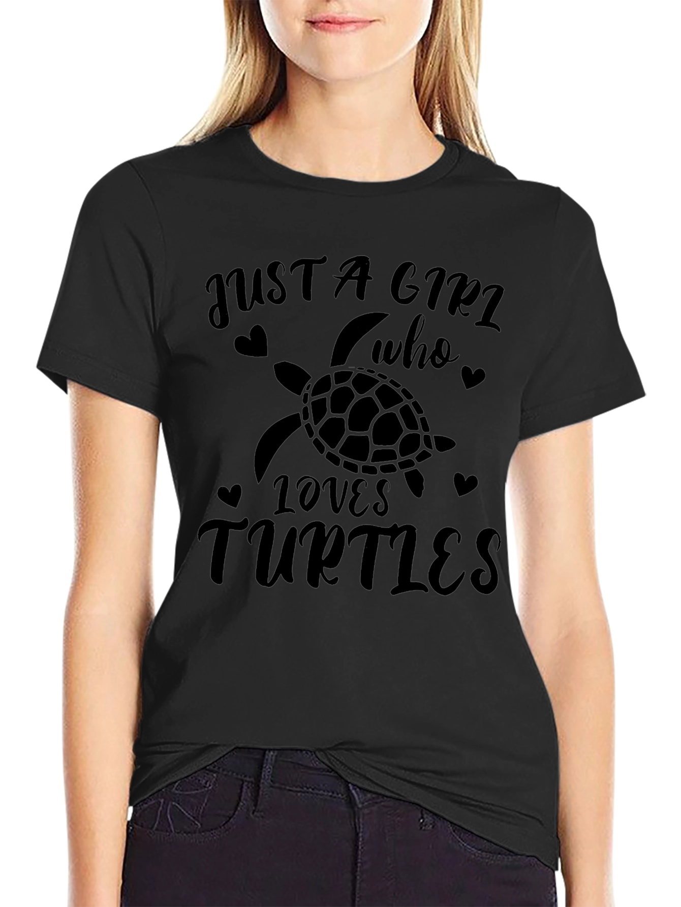 Just A Girl Who Loves Turtles T-Shirt