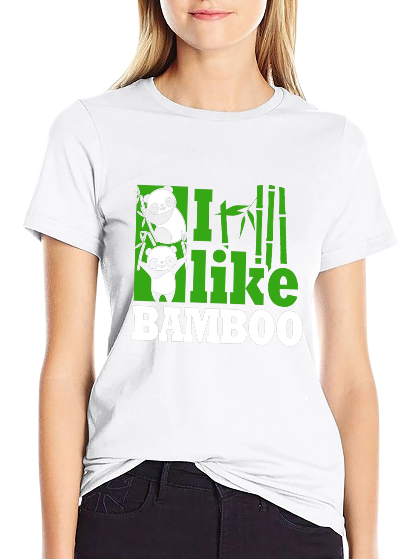 Panda Bamboo Graphic Tee - Fun & Stylish