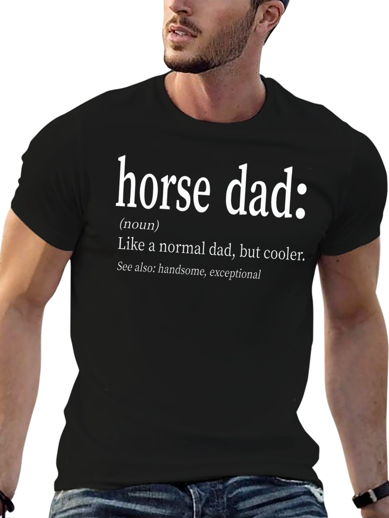Horse Dad Definition T-Shirt