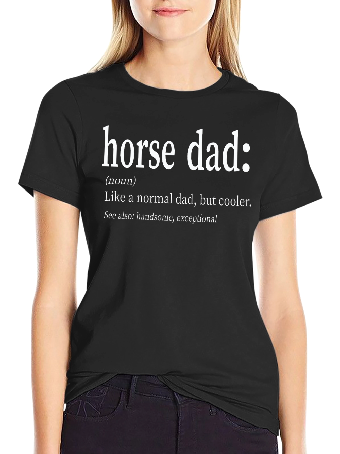Horse Dad Definition T-Shirt