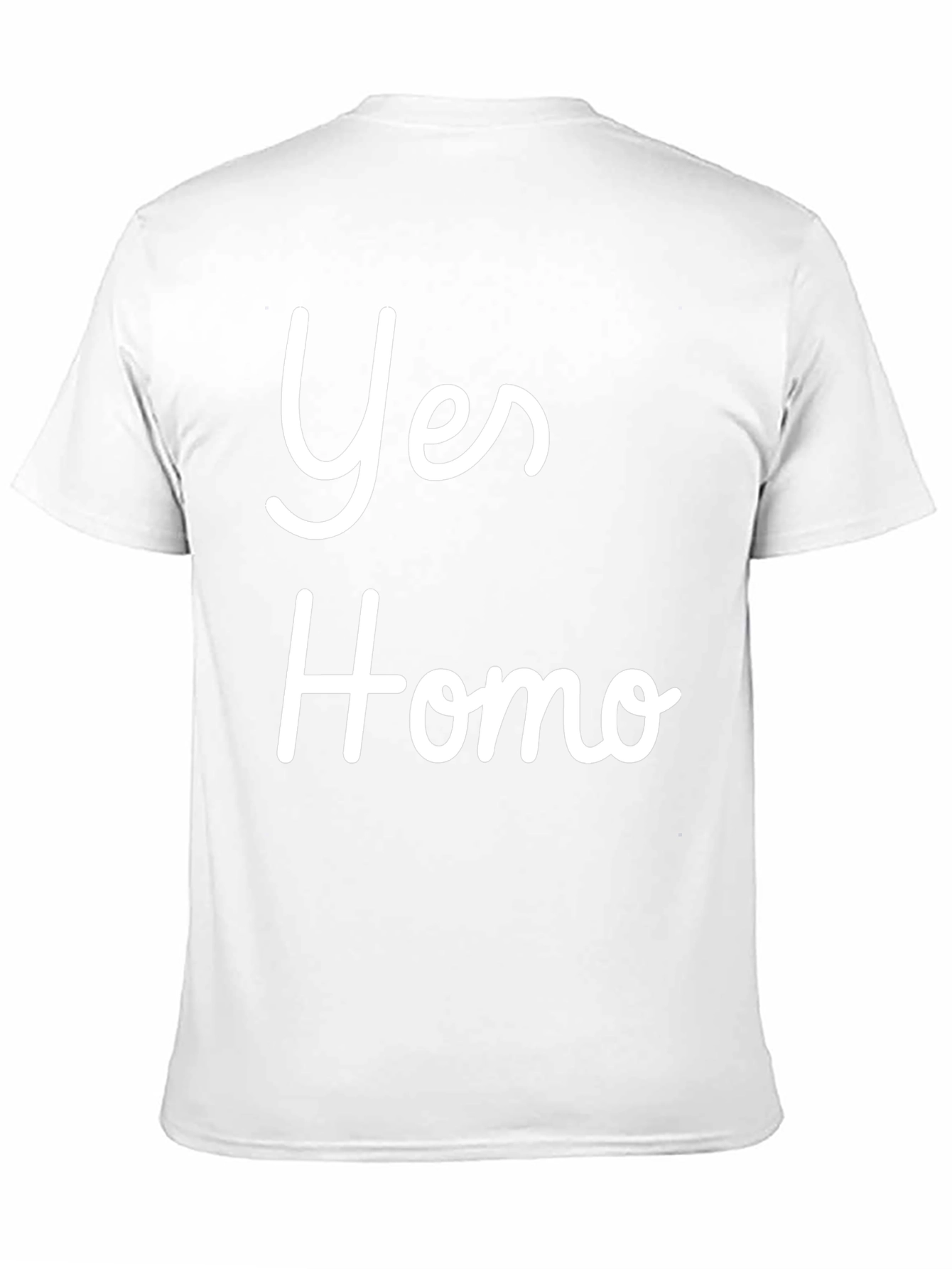 Yes Homo T-Shirt - Bold Statement Tee
