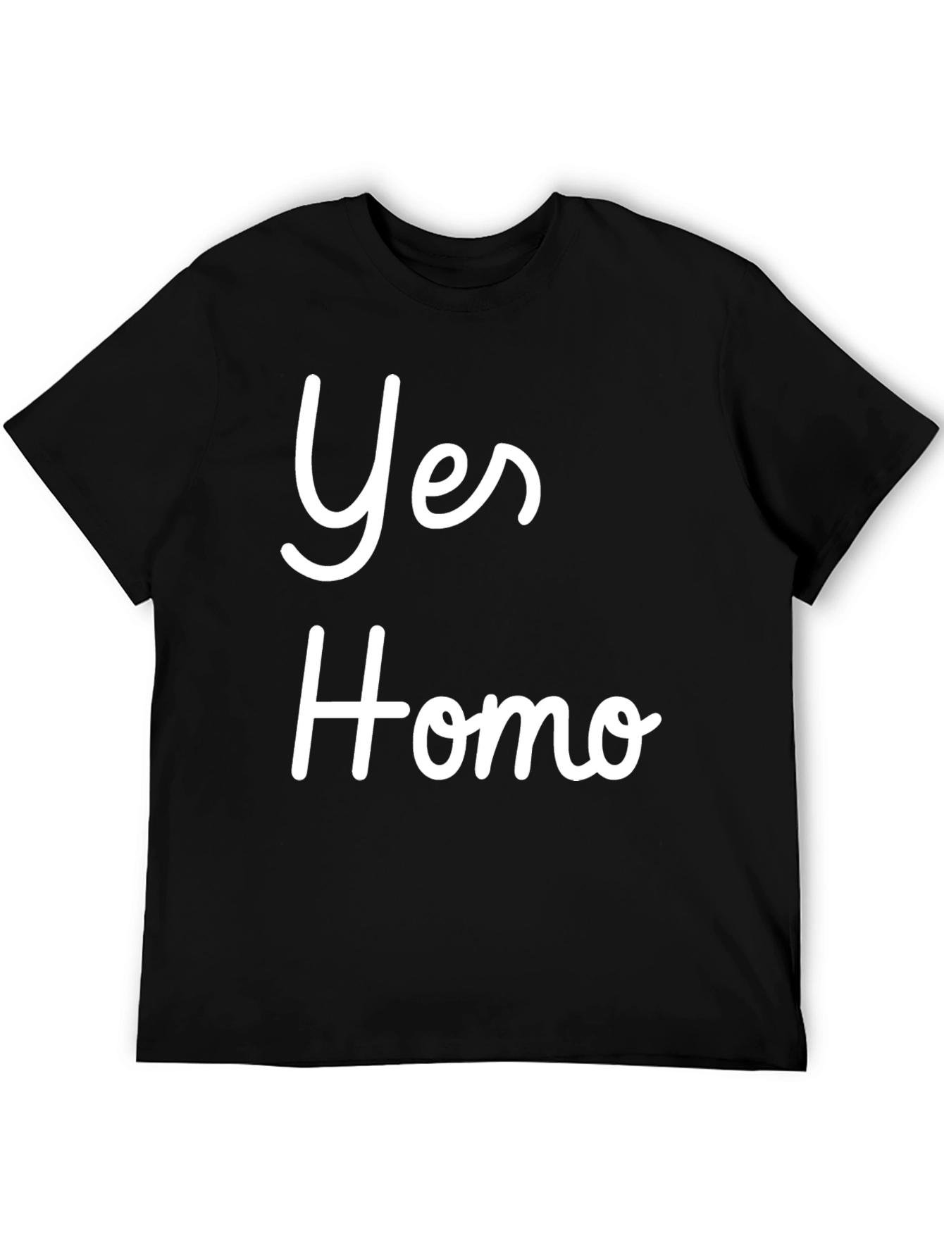 Yes Homo T-Shirt - Bold Statement Tee