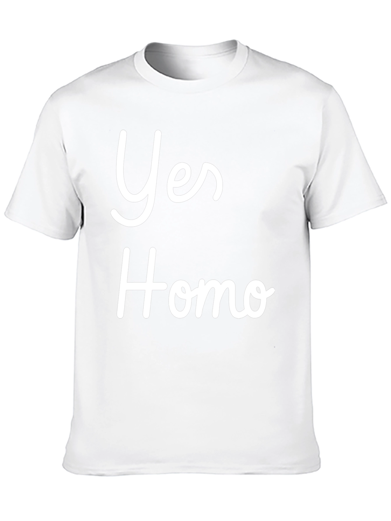 Yes Homo T-Shirt - Bold Statement Tee