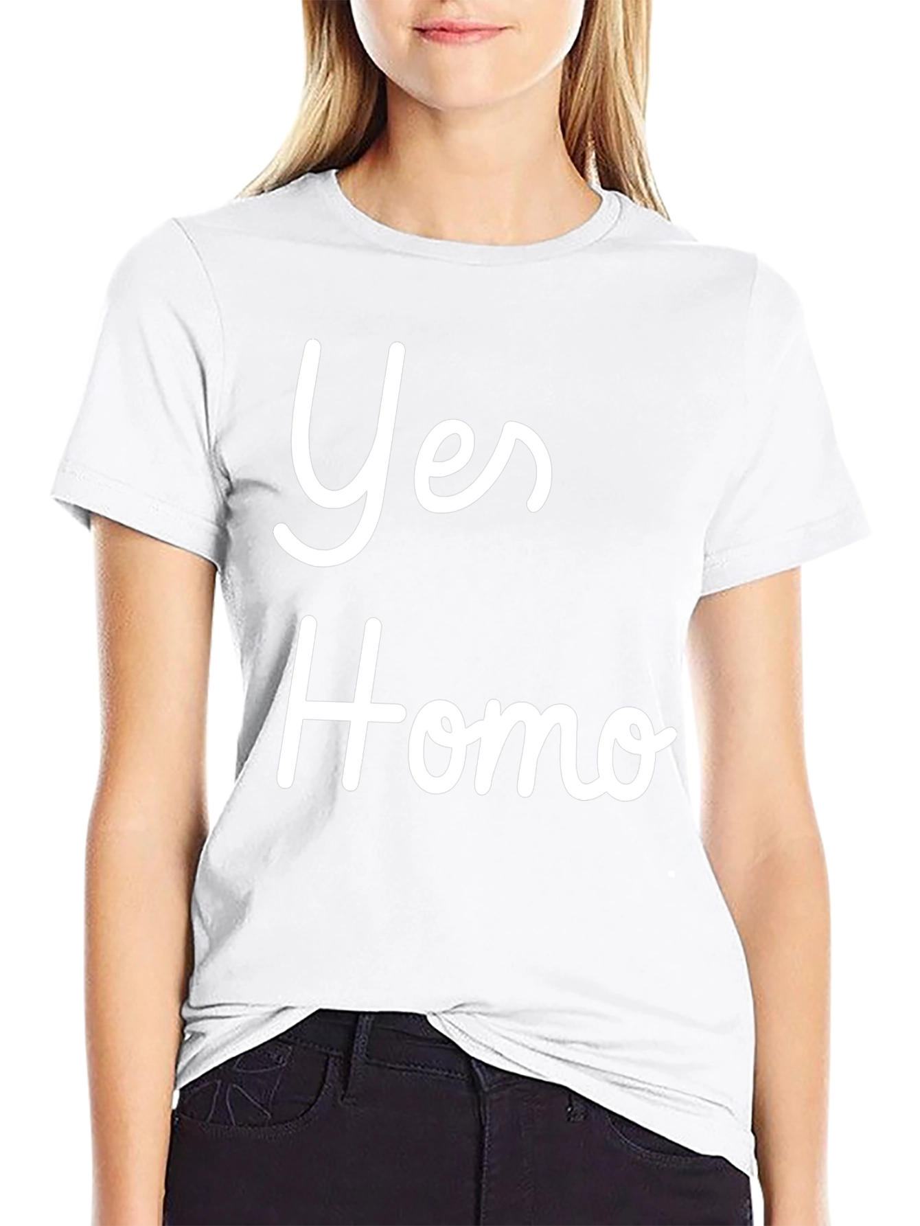 Yes Homo T-Shirt - Bold Statement Tee