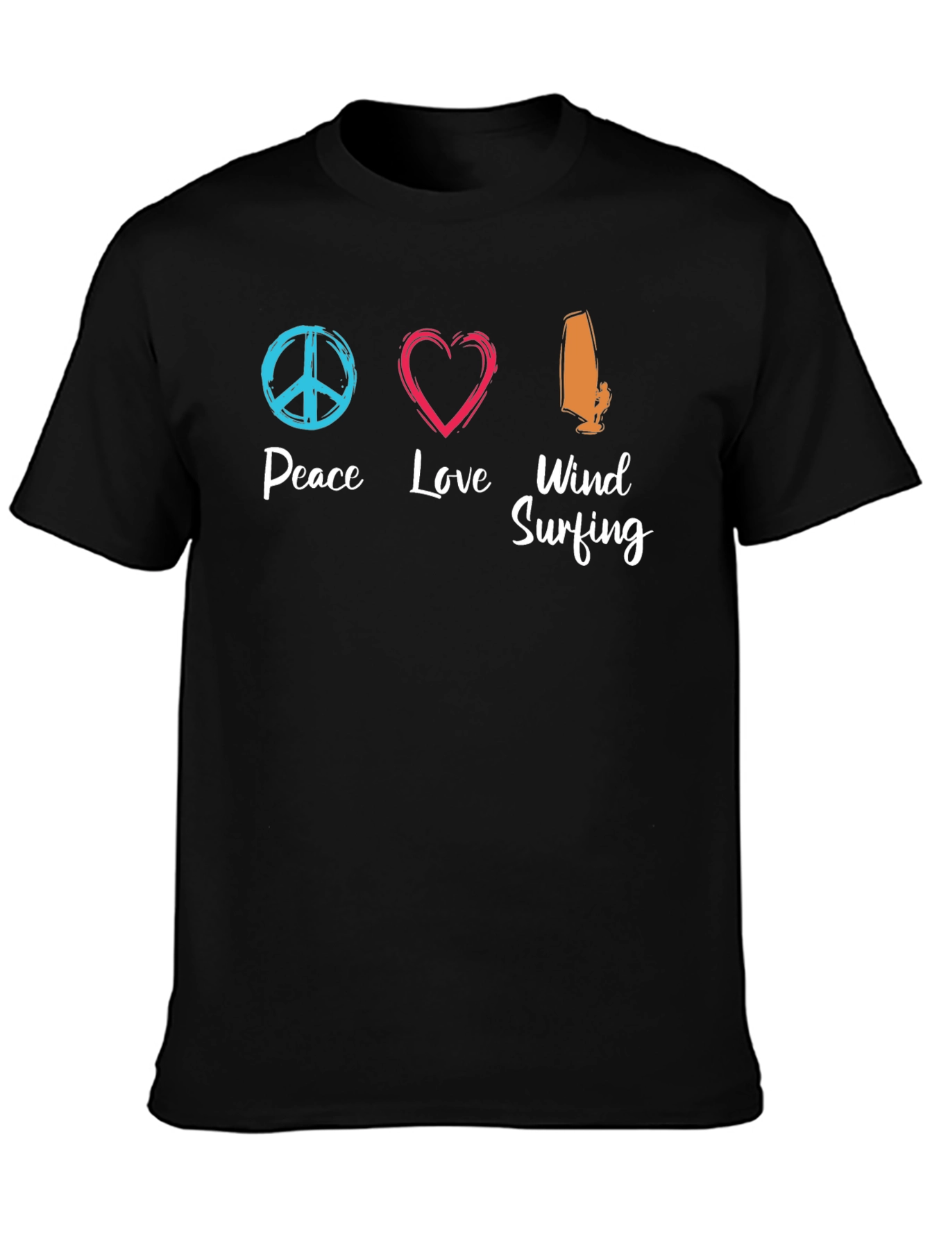 Peace Love Windsurfing T-Shirt