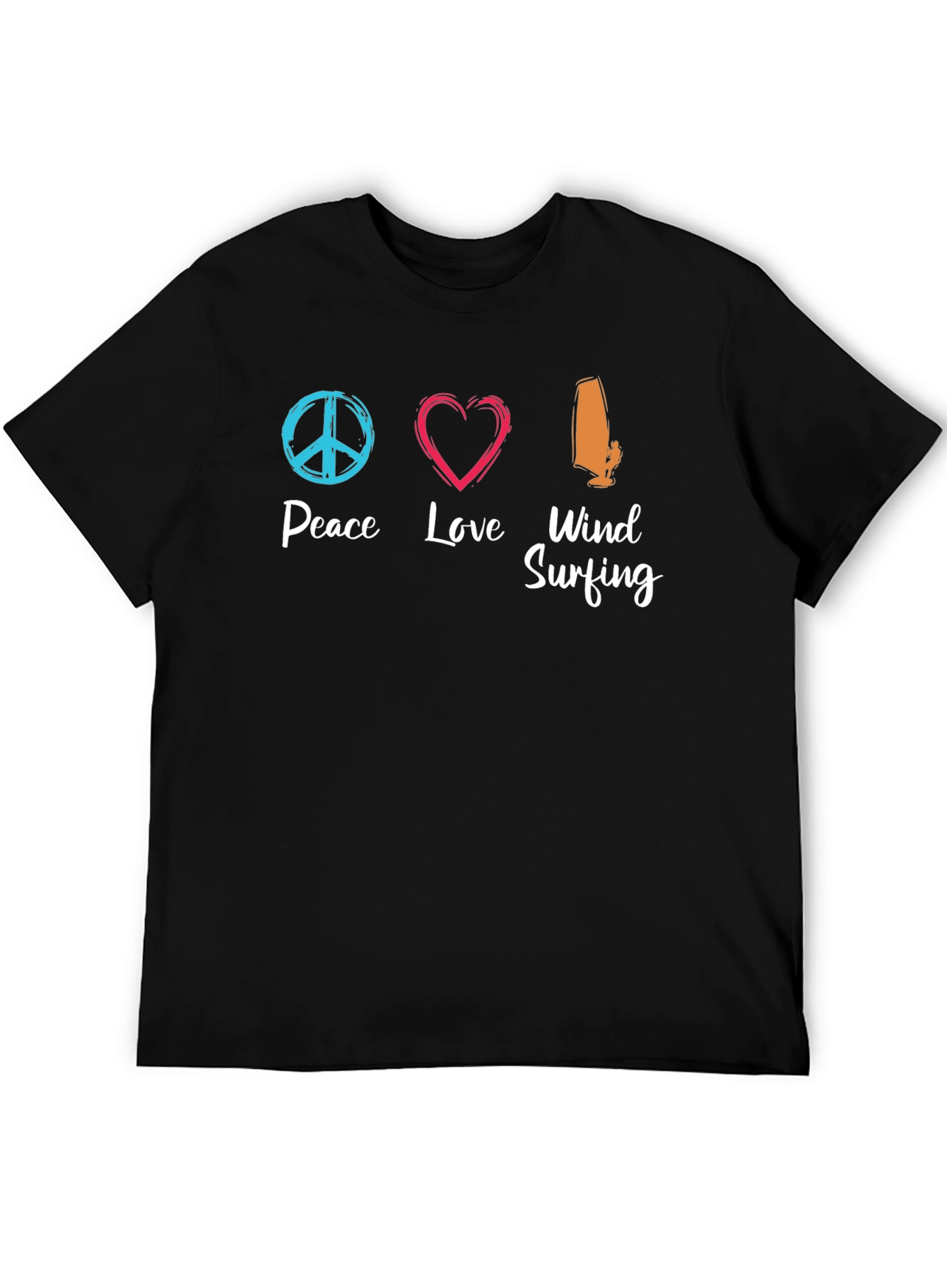 Peace Love Windsurfing T-Shirt