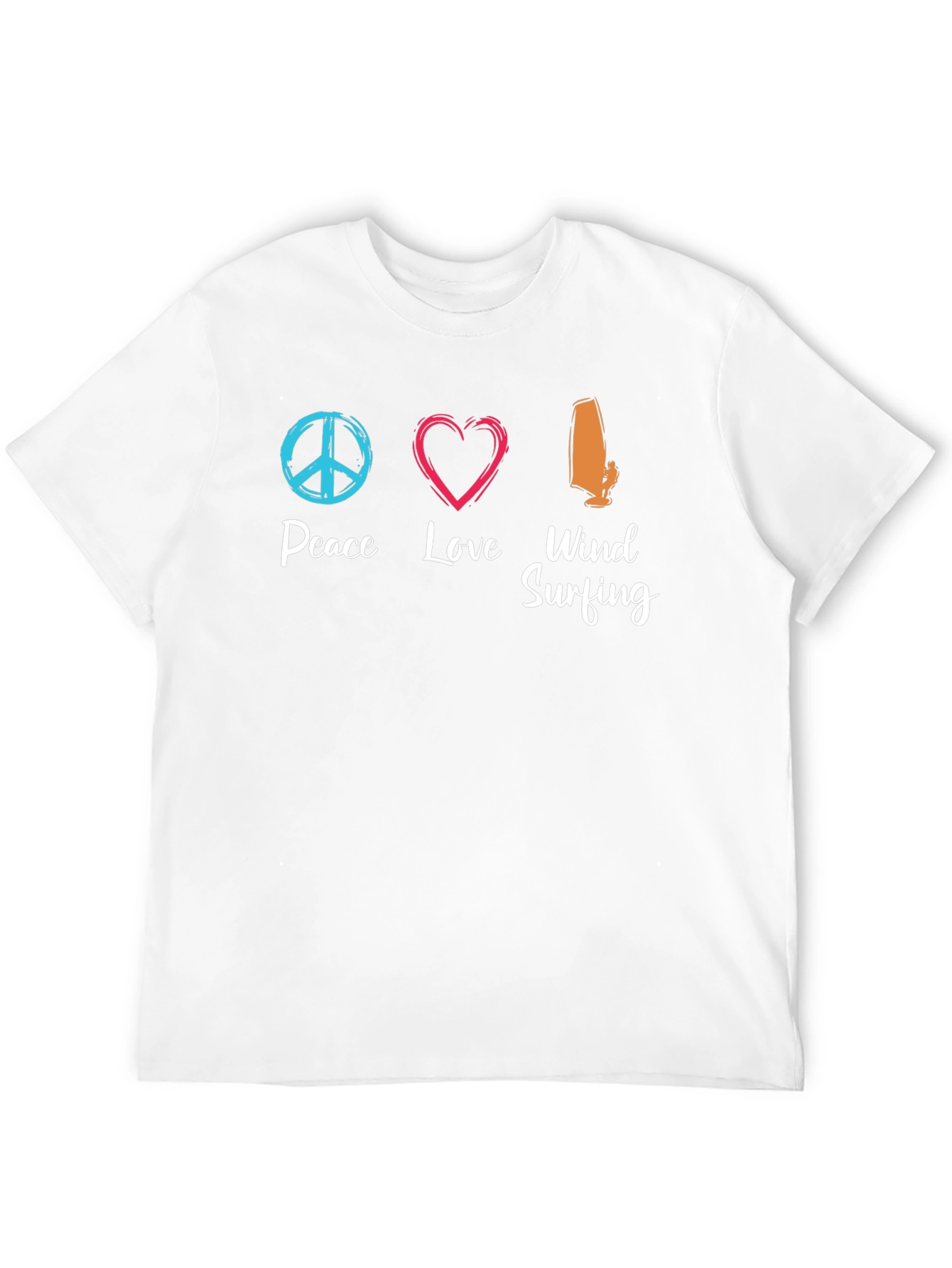 Peace Love Windsurfing T-Shirt
