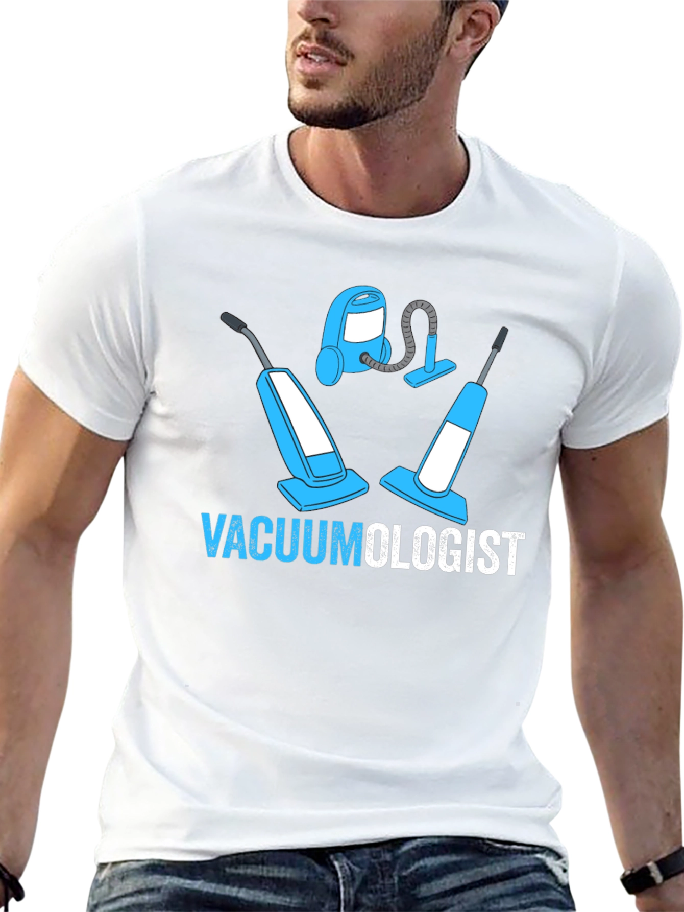 Vacuumologist T-Shirt Funny Cleaning Gift