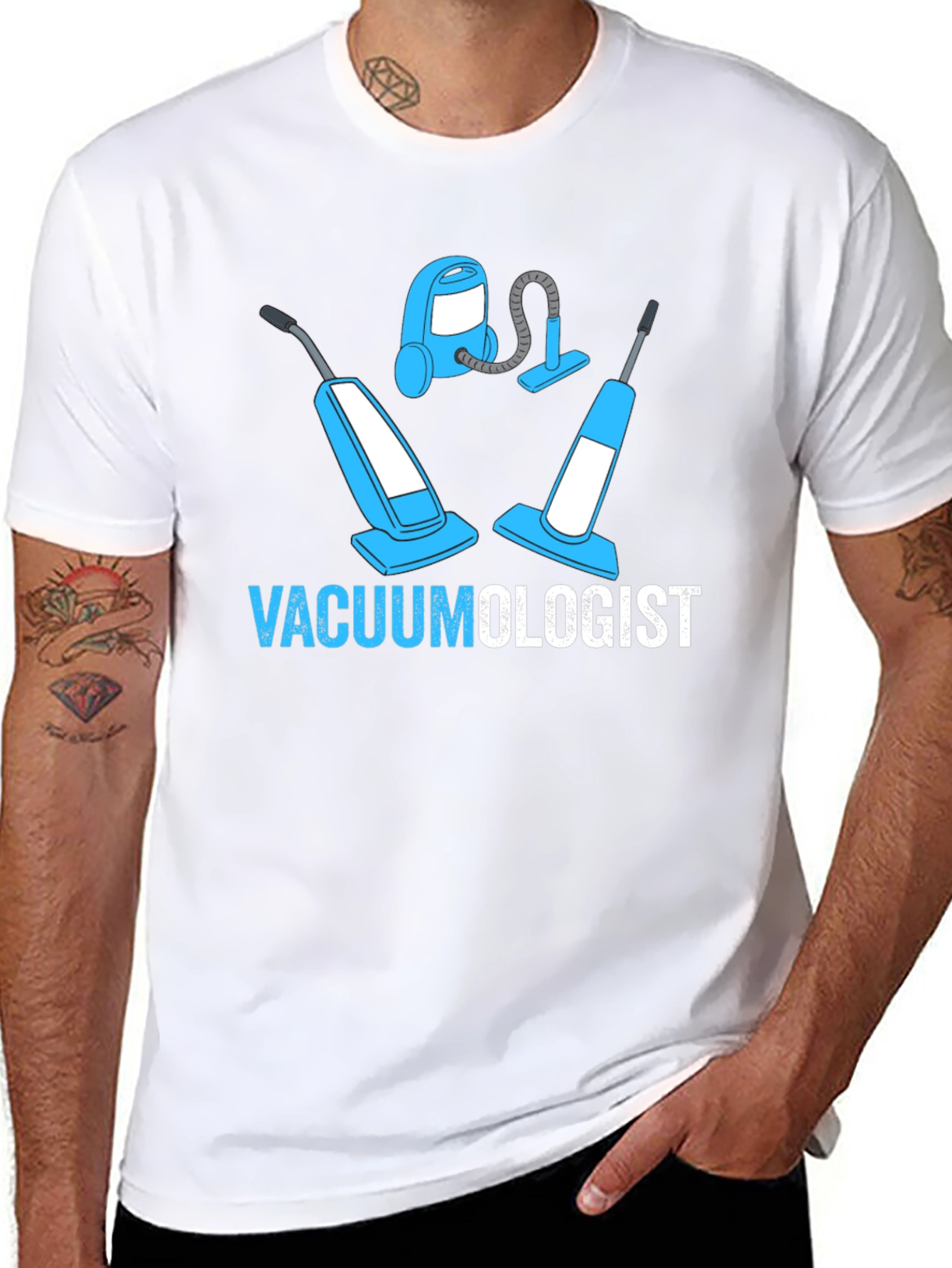 Vacuumologist T-Shirt Funny Cleaning Gift