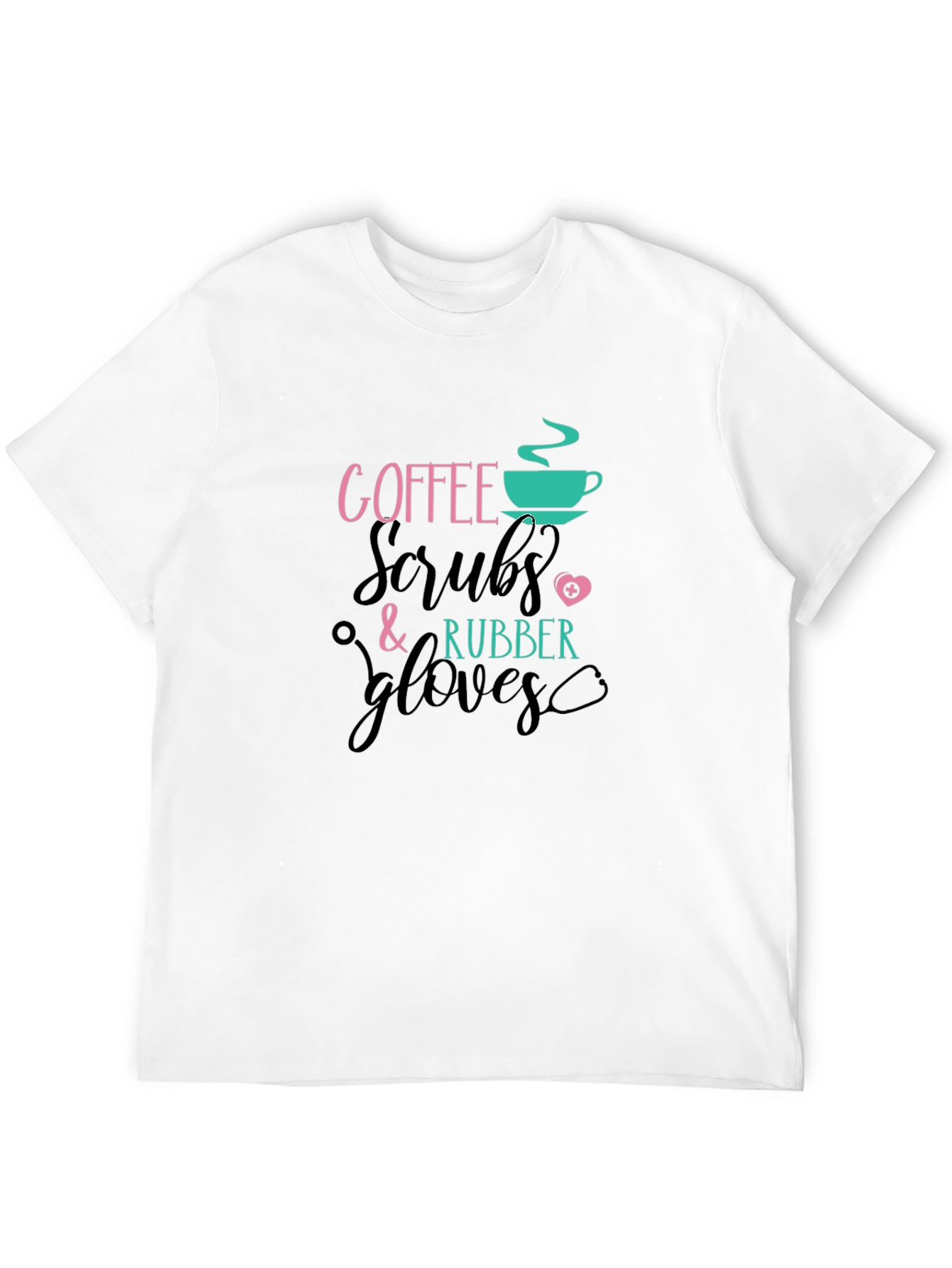 Coffee Scrubs Rubber Gloves T-Shirt
