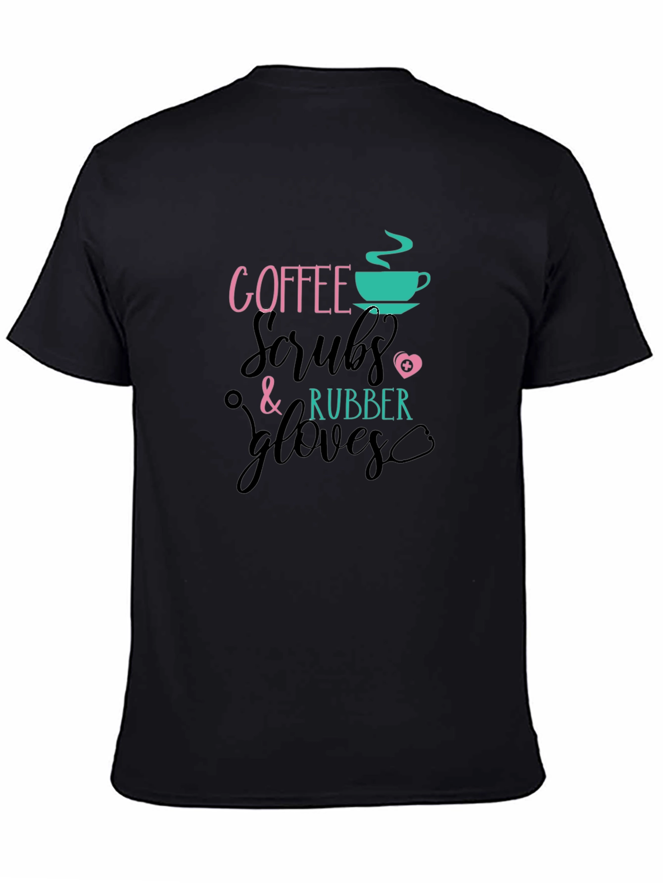 Coffee Scrubs Rubber Gloves T-Shirt