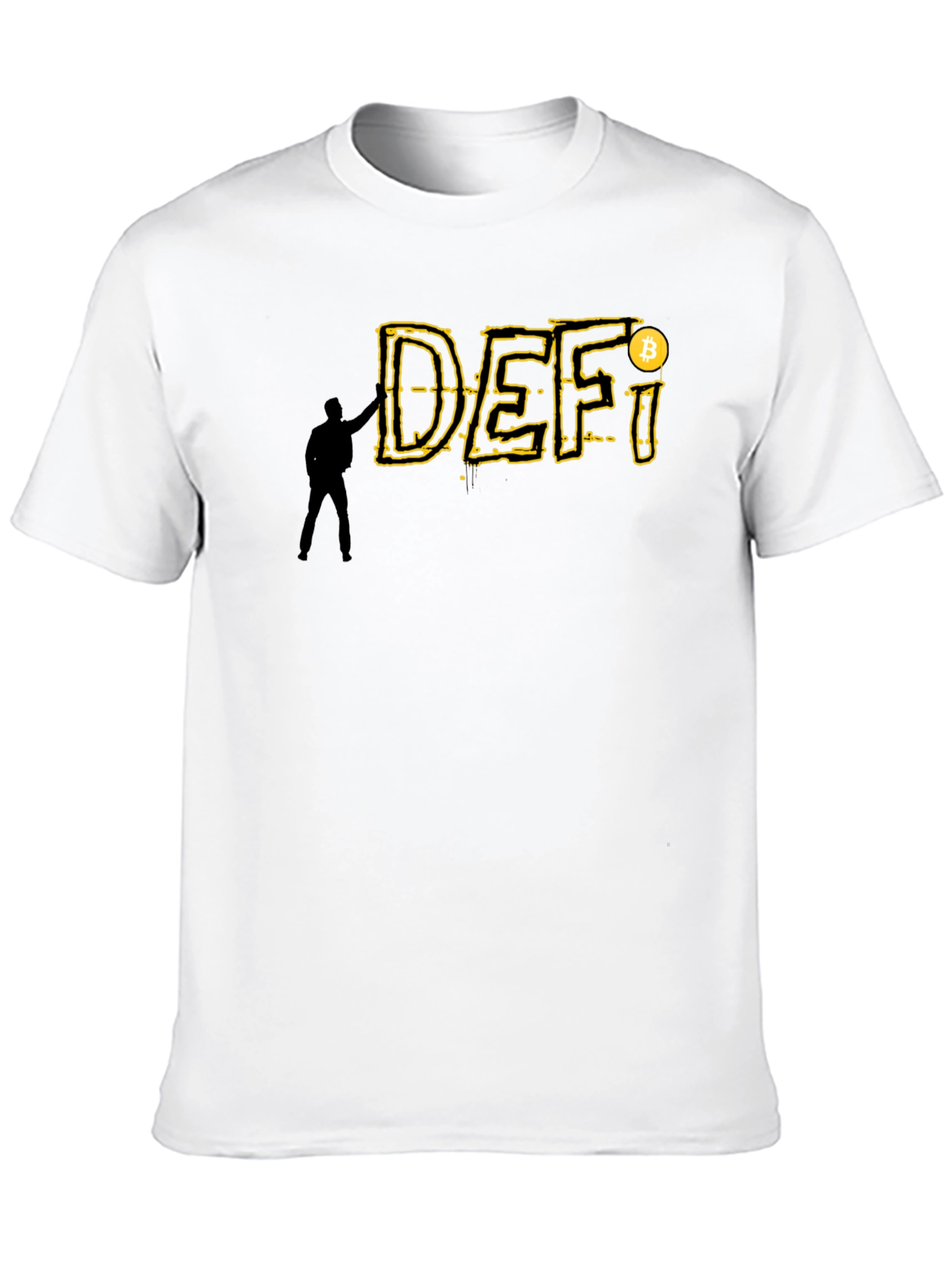 DEFI Bitcoin Graphic Tee - Crypto Fashion