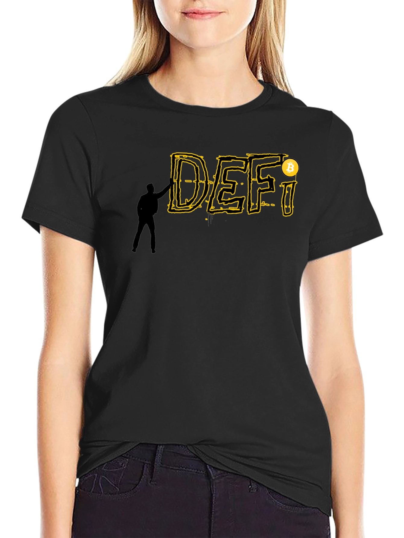 DEFI Bitcoin Graphic Tee - Crypto Fashion