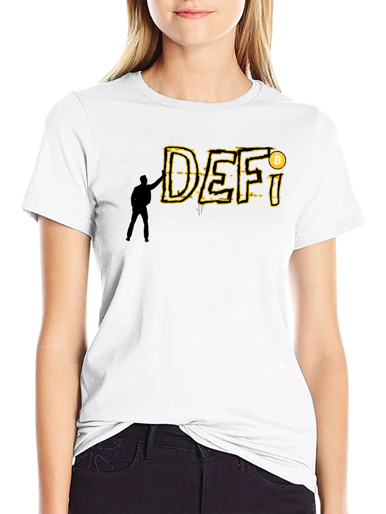 DEFI Bitcoin Graphic Tee - Crypto Fashion