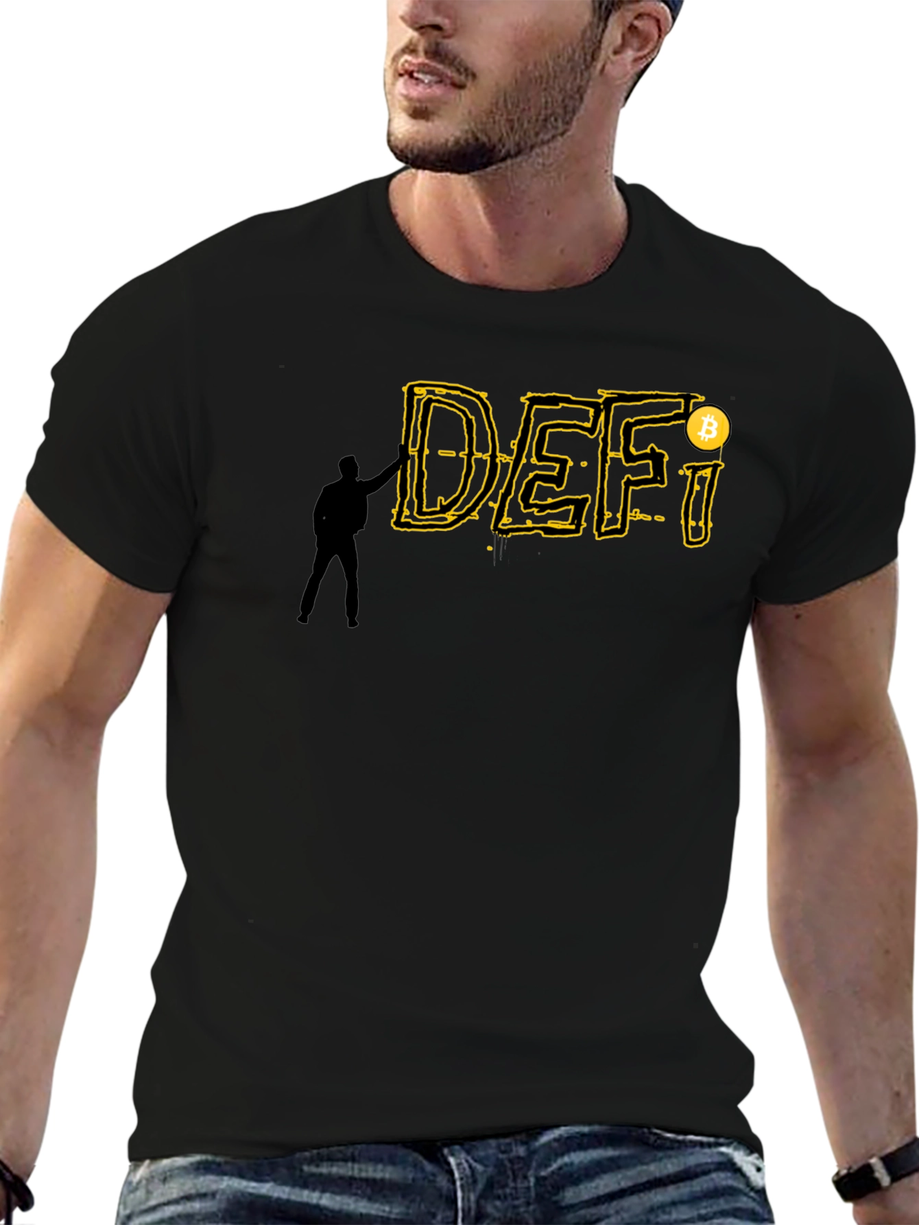 DEFI Bitcoin Graphic Tee - Crypto Fashion