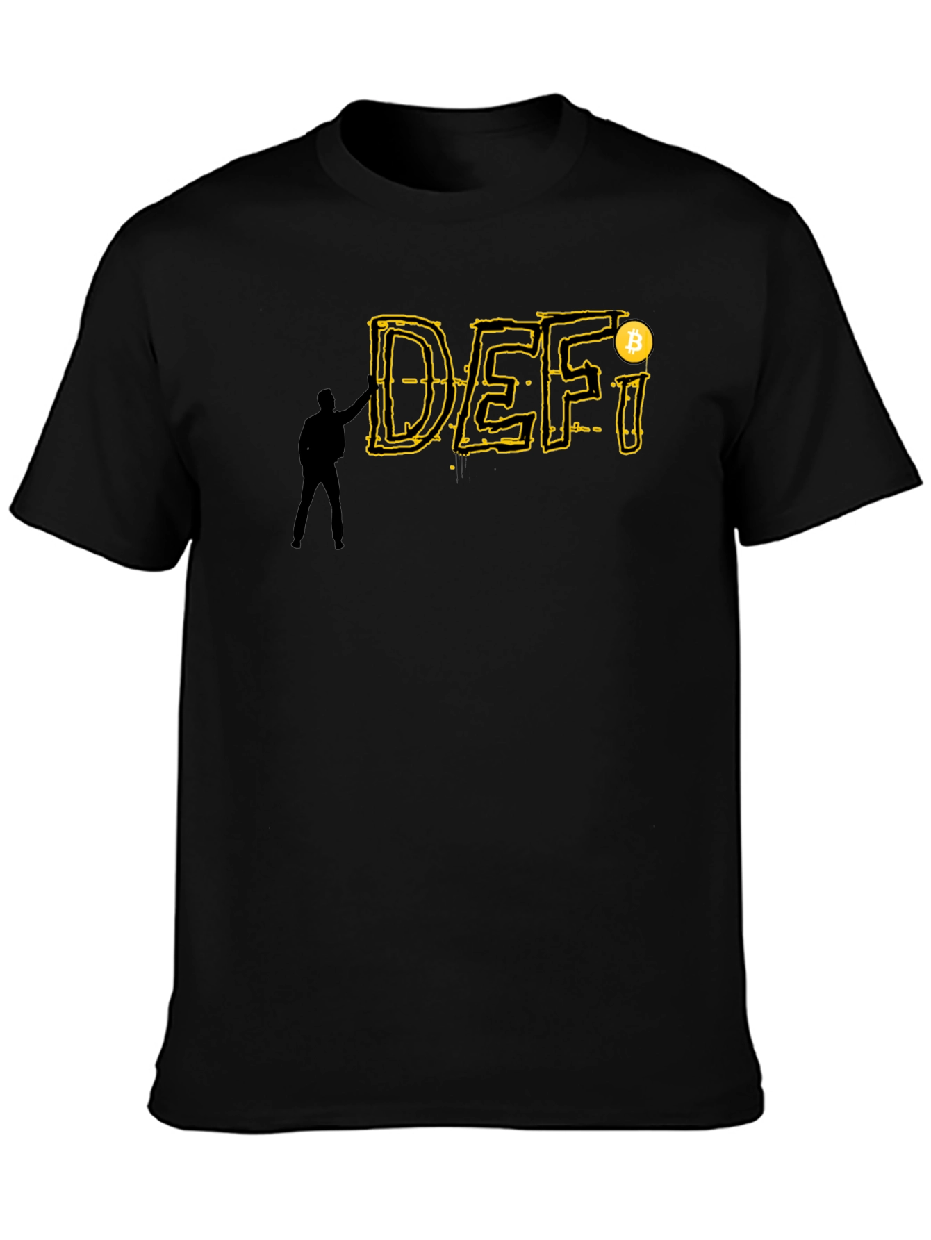 DEFI Bitcoin Graphic Tee - Crypto Fashion