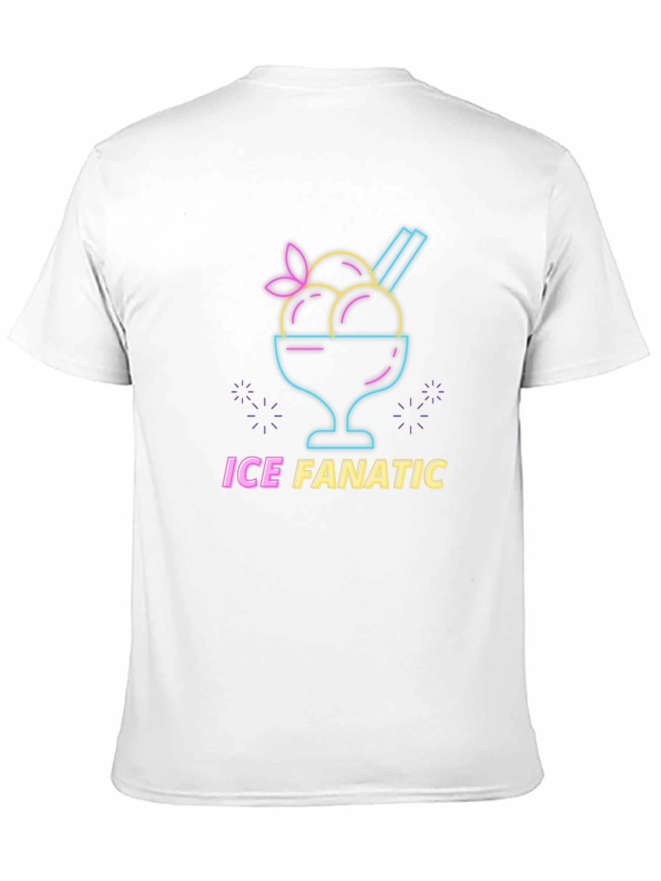Ice Fanatic Graphic Tee - Black