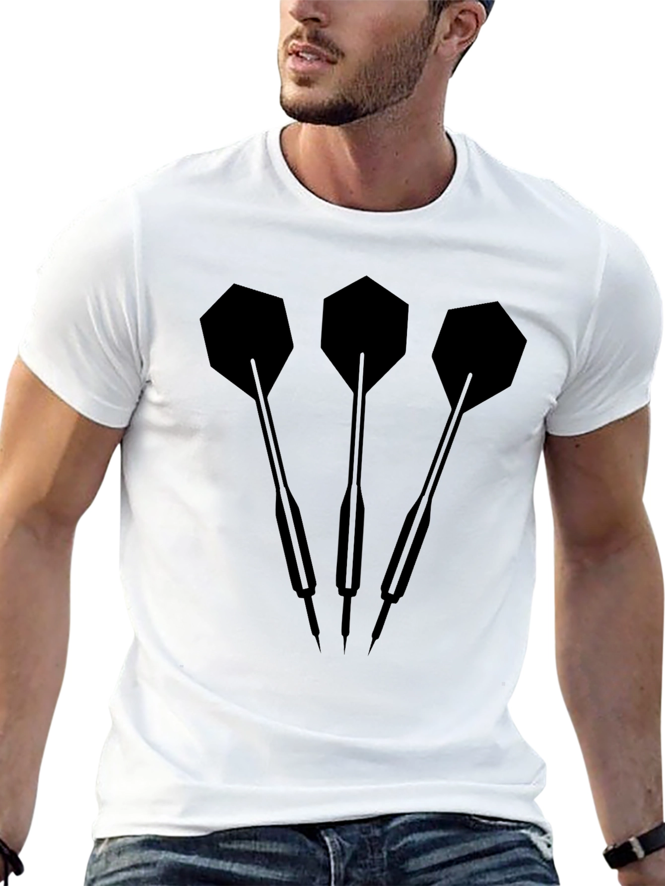 Darts Graphic Tee - Dartboard T-Shirt