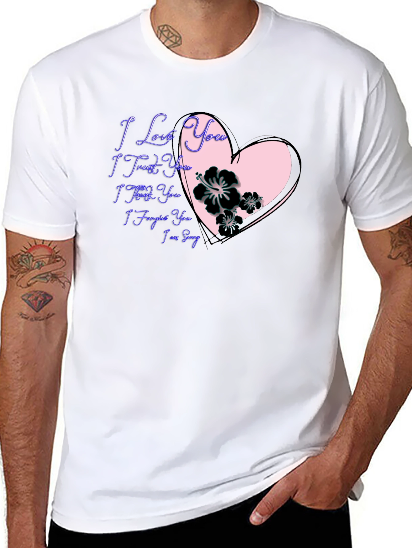 I Love You Graphic Tee