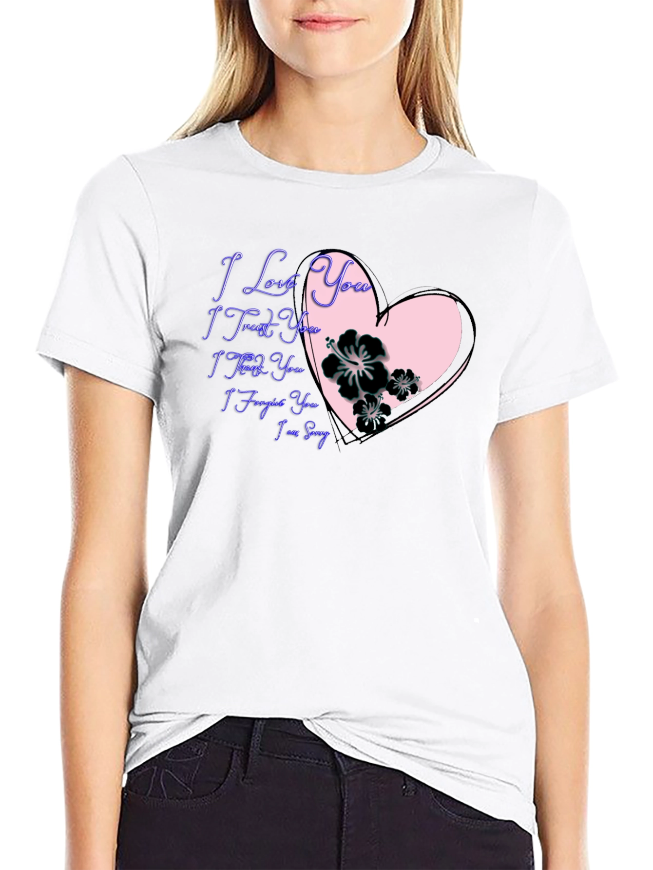 I Love You Graphic Tee