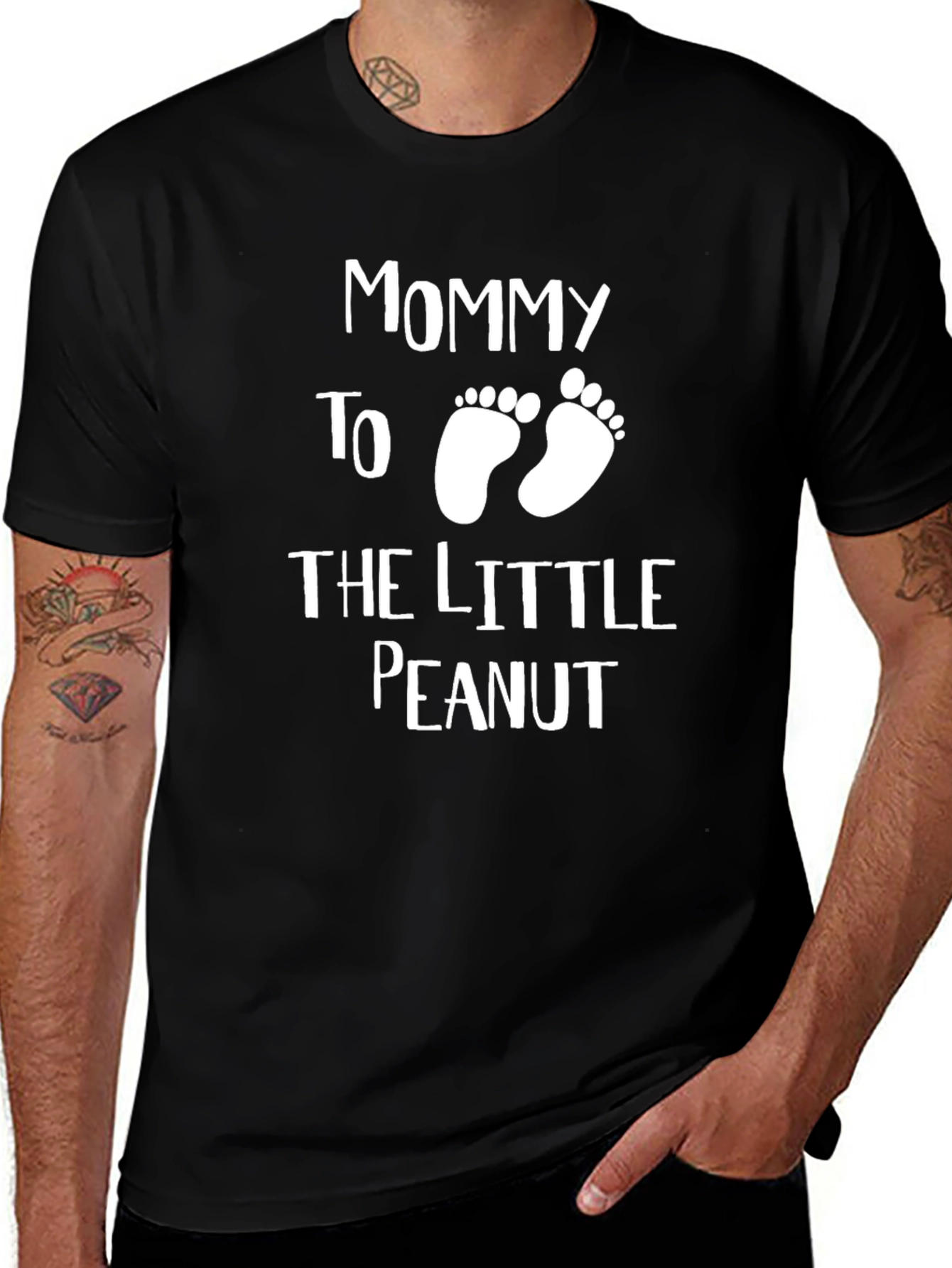 Mommy To Be Little Peanut T-Shirt