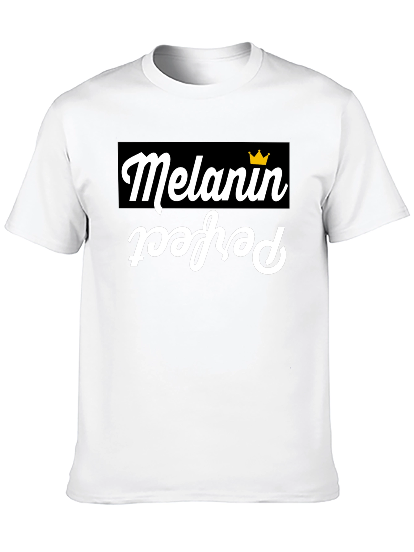 Melanin Perfect Graphic T-Shirt - Black