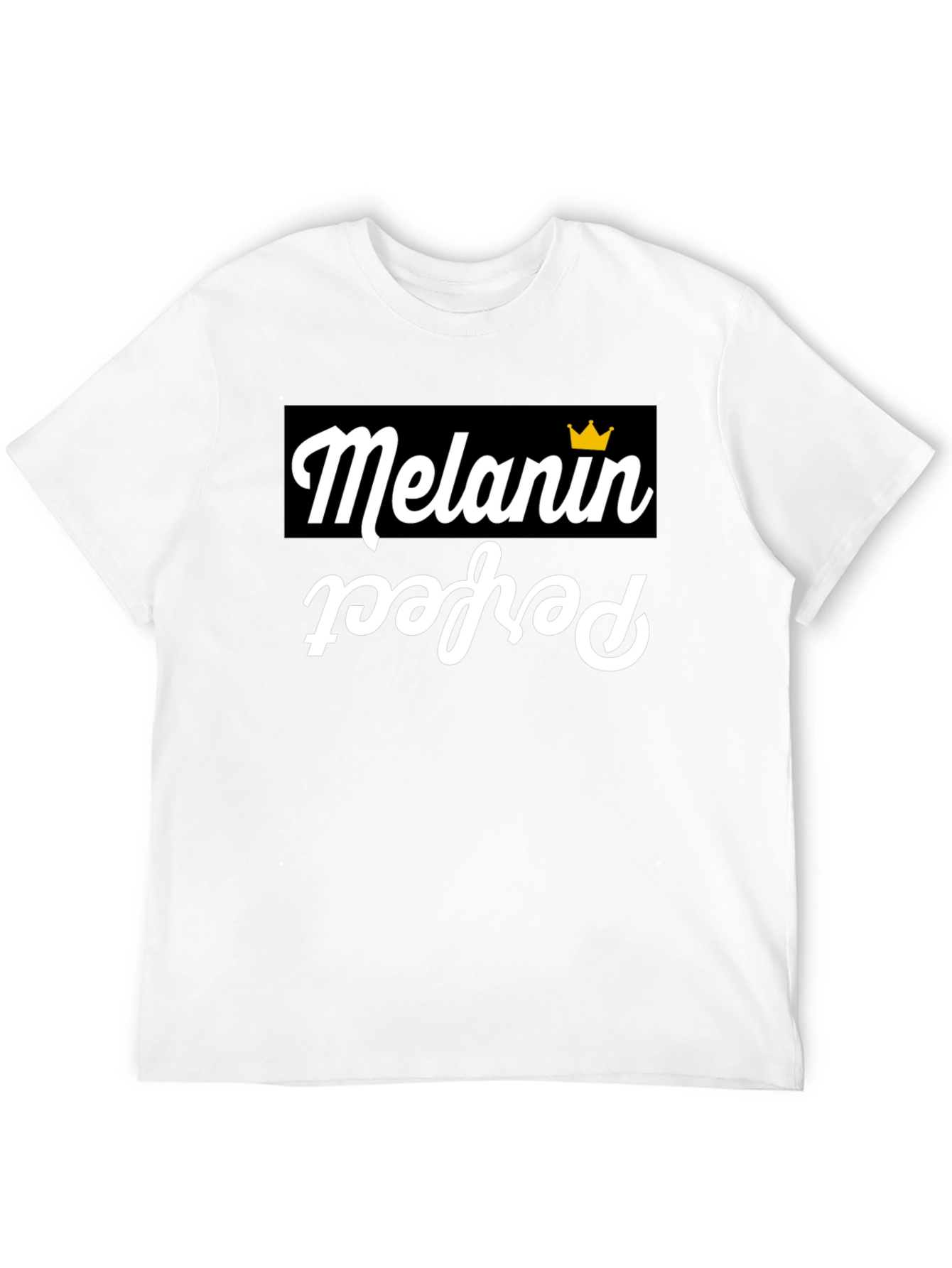 Melanin Perfect Graphic T-Shirt - Black