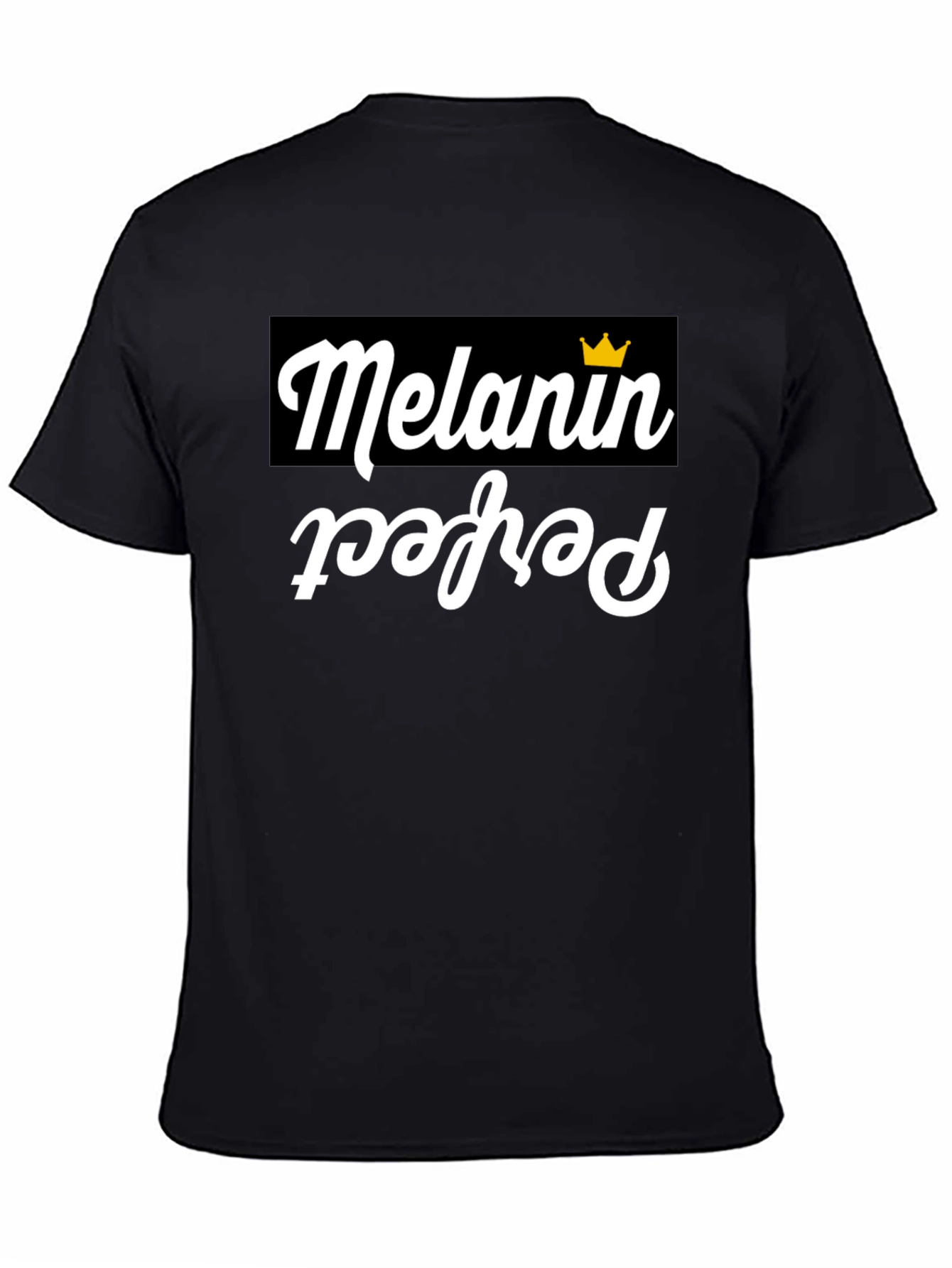 Melanin Perfect Graphic T-Shirt - Black