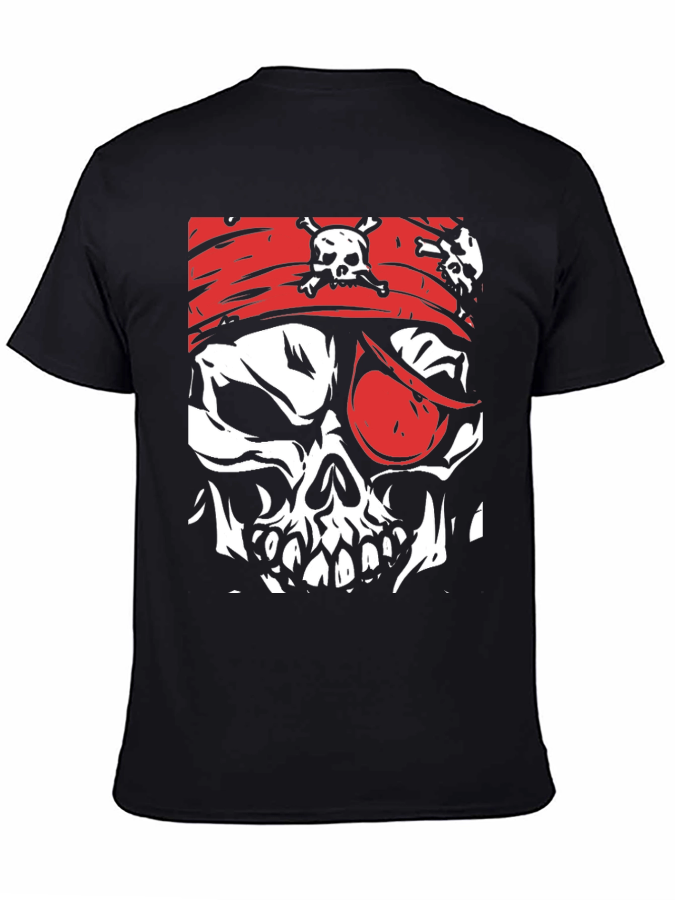 Pirate Skull Graphic T-Shirt